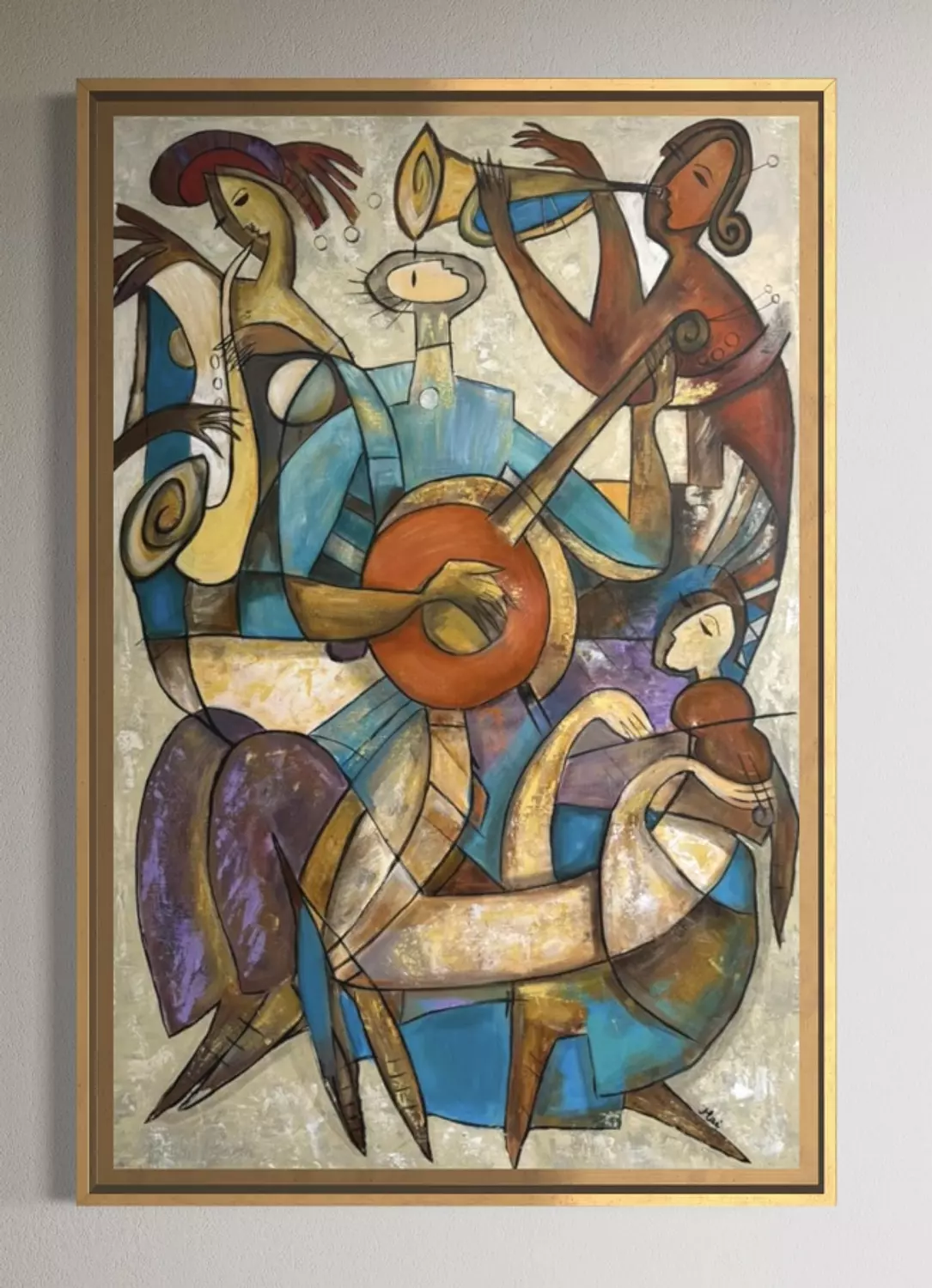 The musicians  image