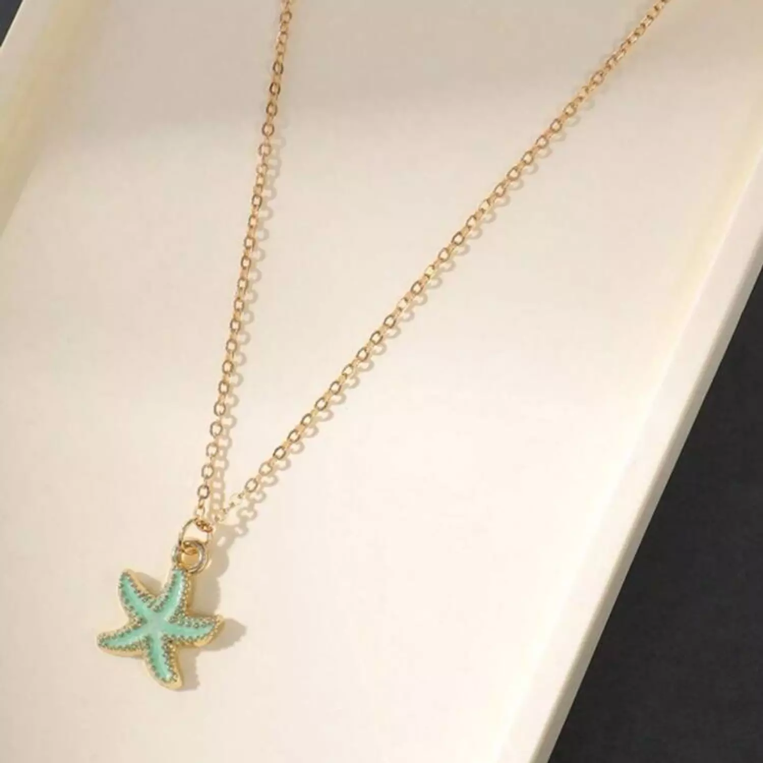 Small Starfish Necklace A 2