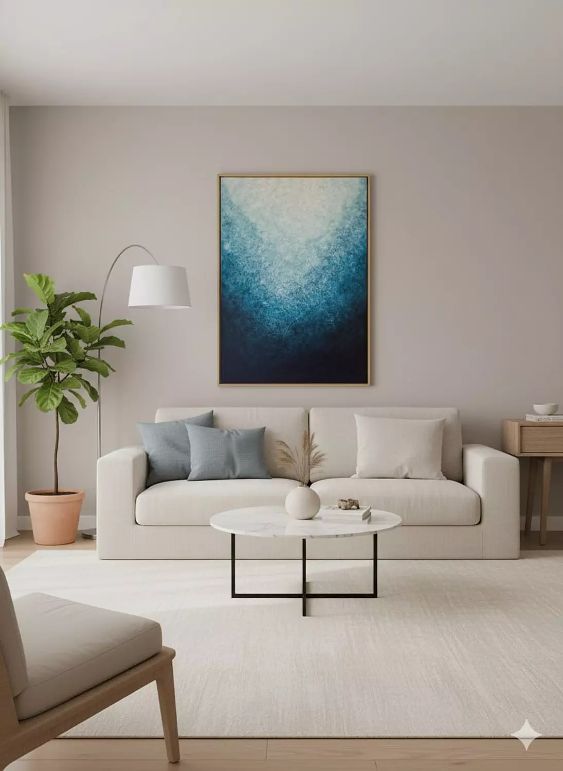 Ocean - Acrylic on Canvas - 140*100 - Without Frame - Ready for immediate purchase 1