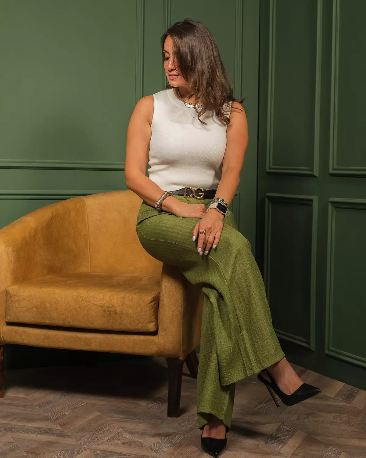 Urban flow pants (olive) 2