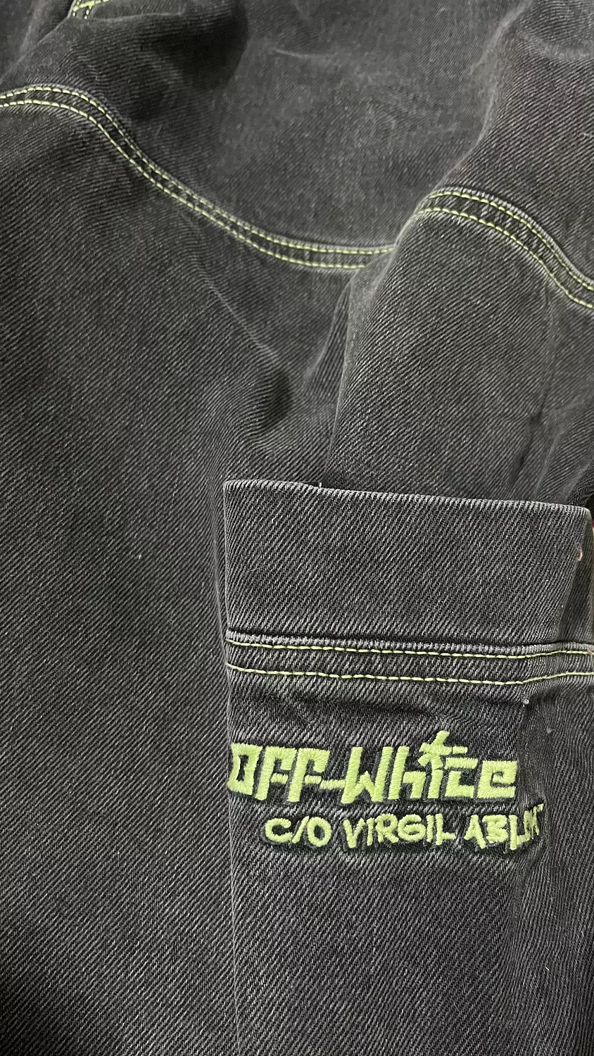 Off White Baggy Jeans 7