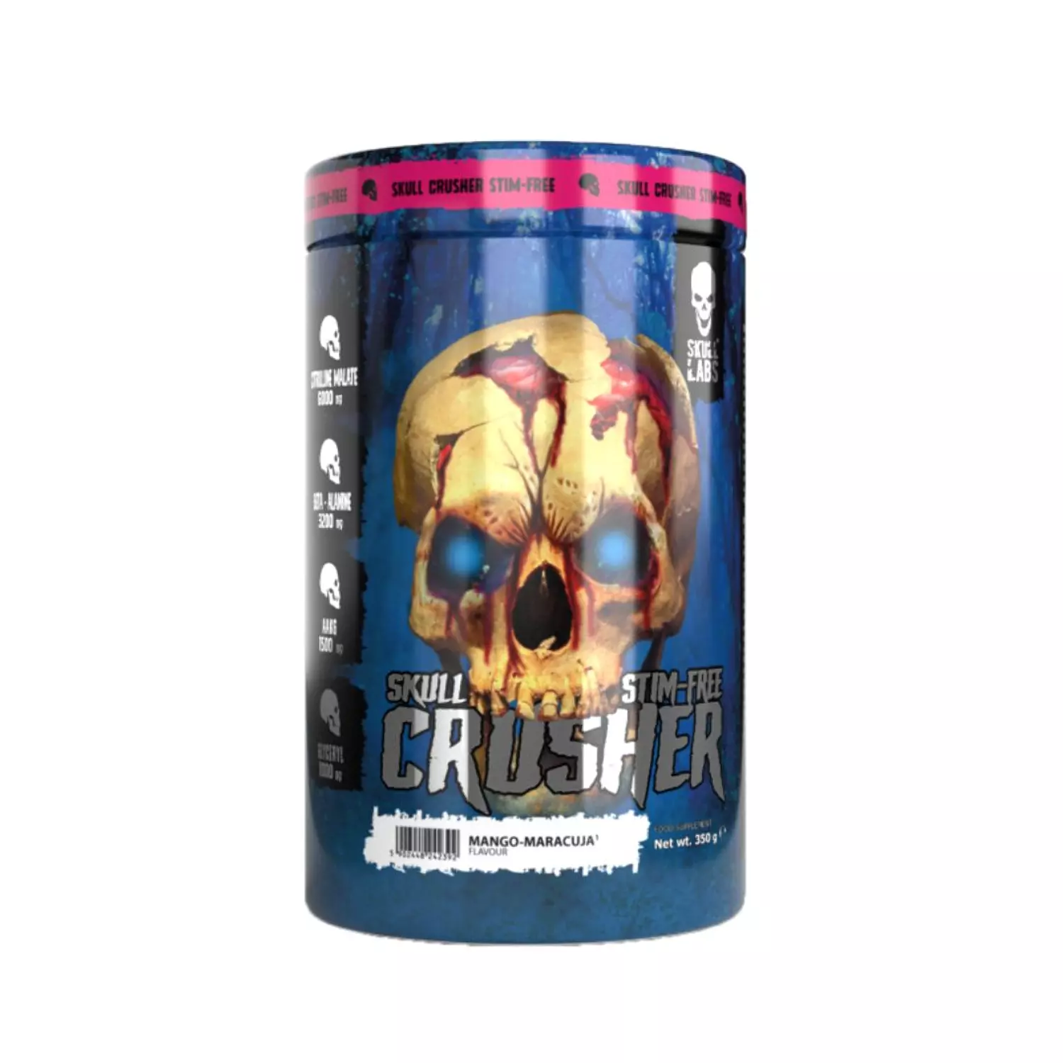 Skull Labs Skull Crusher Stim-Free – 350g Stim-Free Pre-Workout Powder image