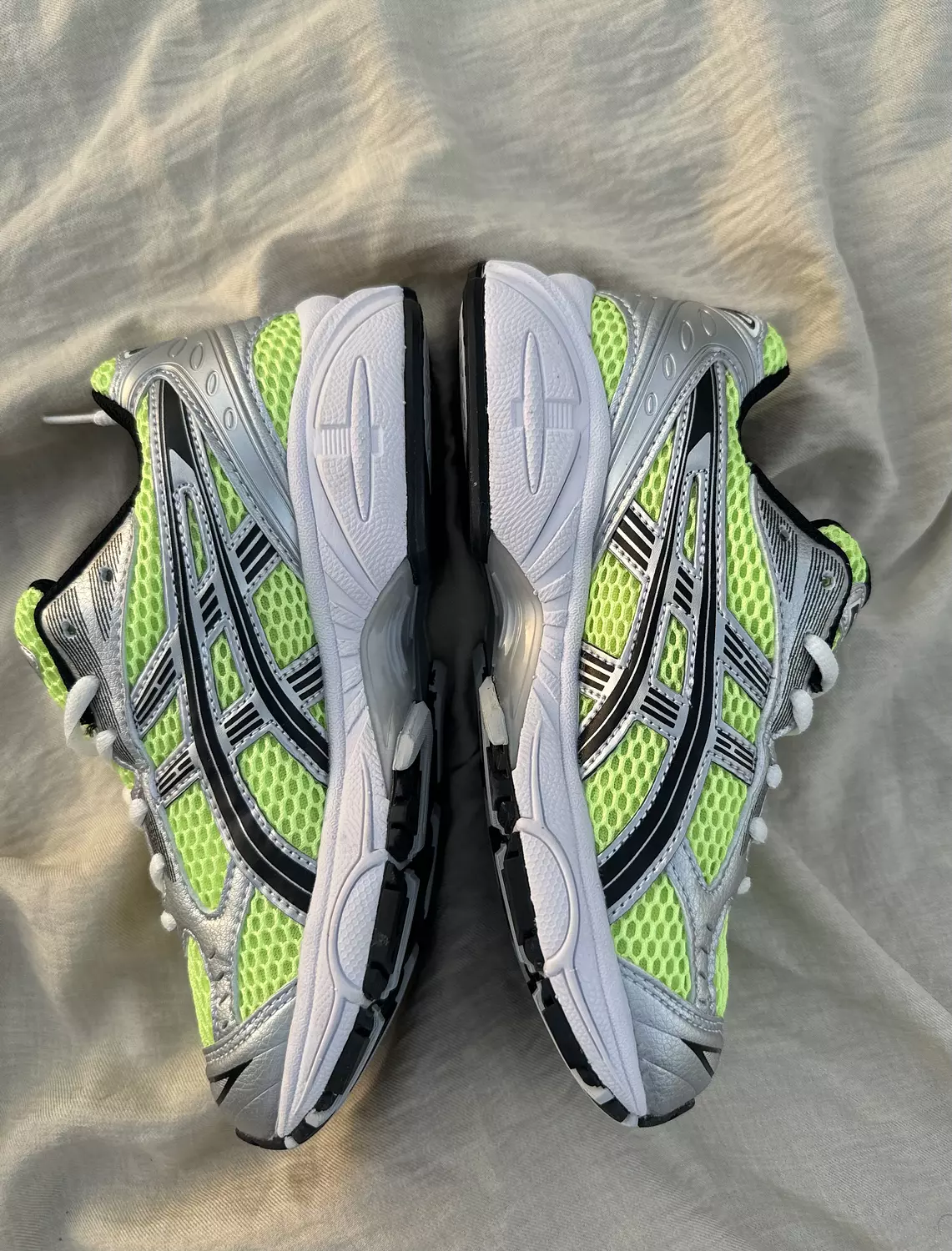 Asics Gel-Kayano 14 Bright Lime/ Midnight  3