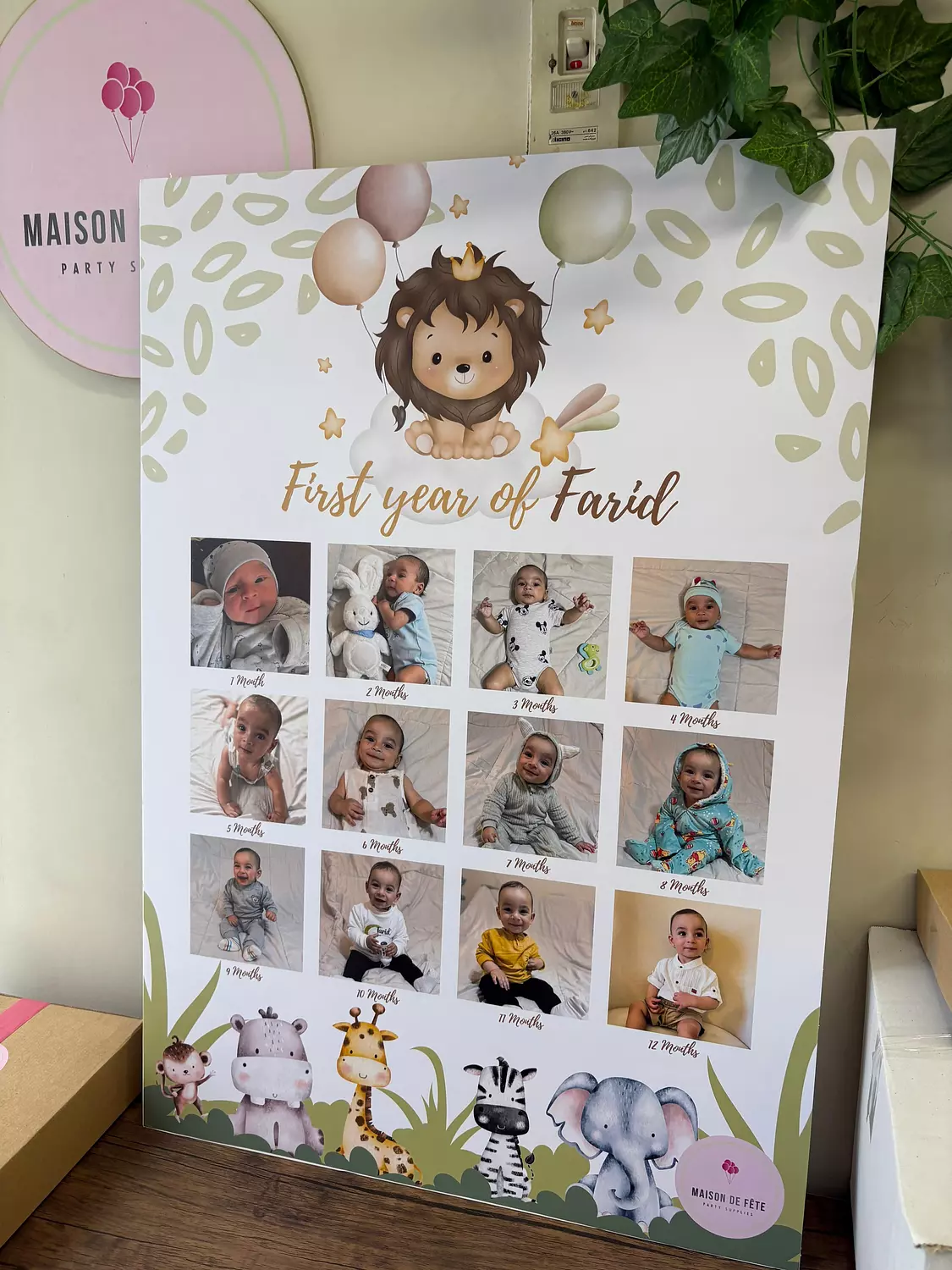 12 months Frame Banner 2