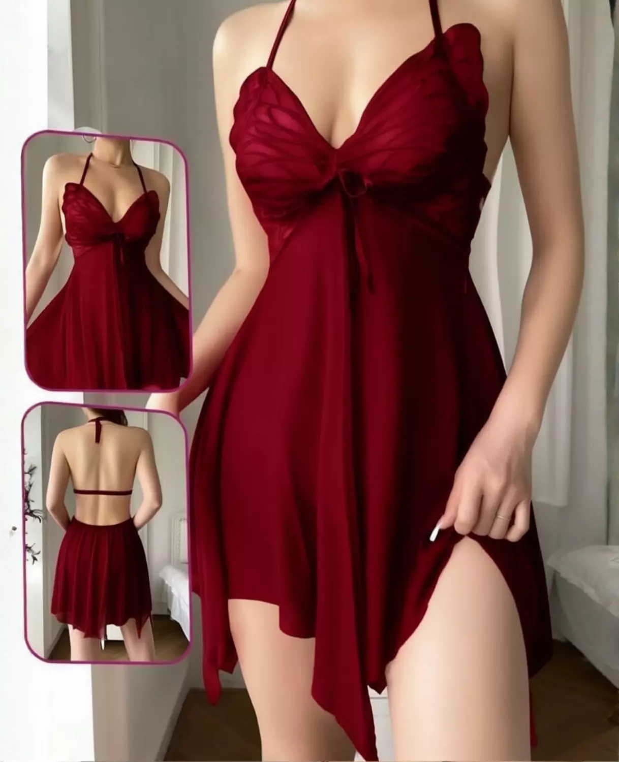 Butterfly Mesh Babydoll image