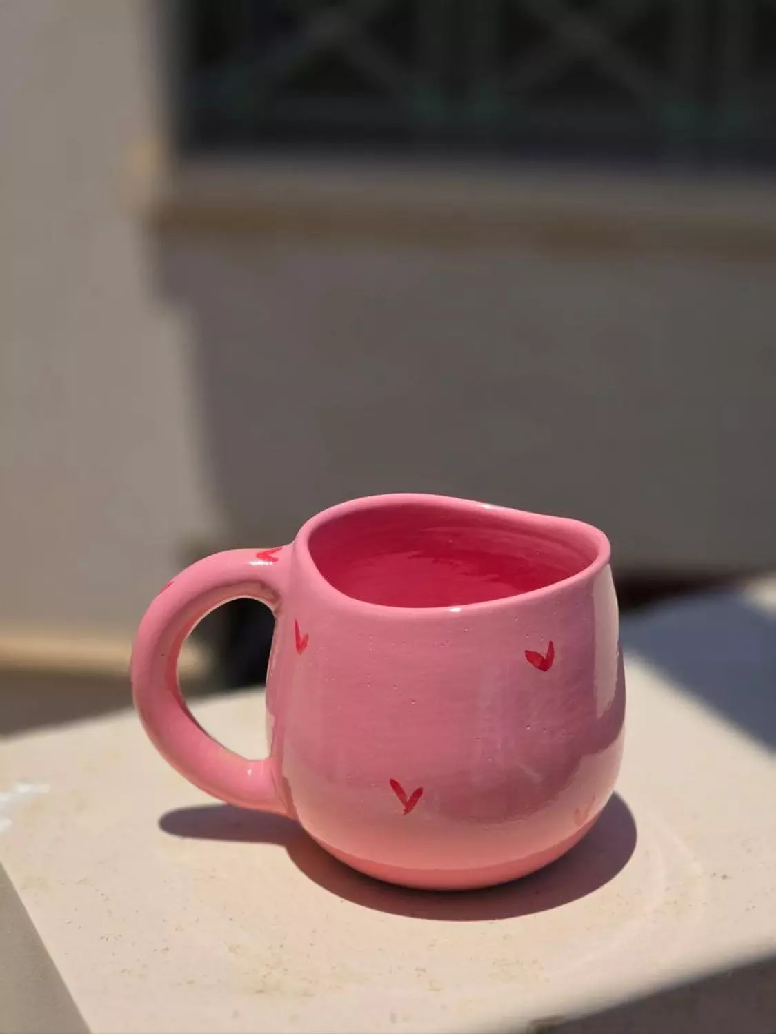 Pink Hearts mug image