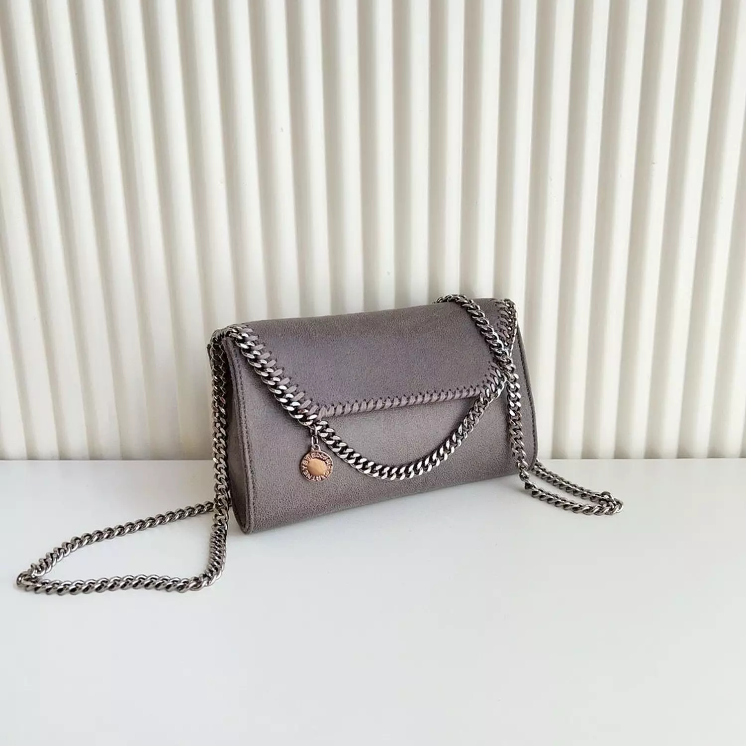 Stella McCartney crossbody/clutch bag  grey 3