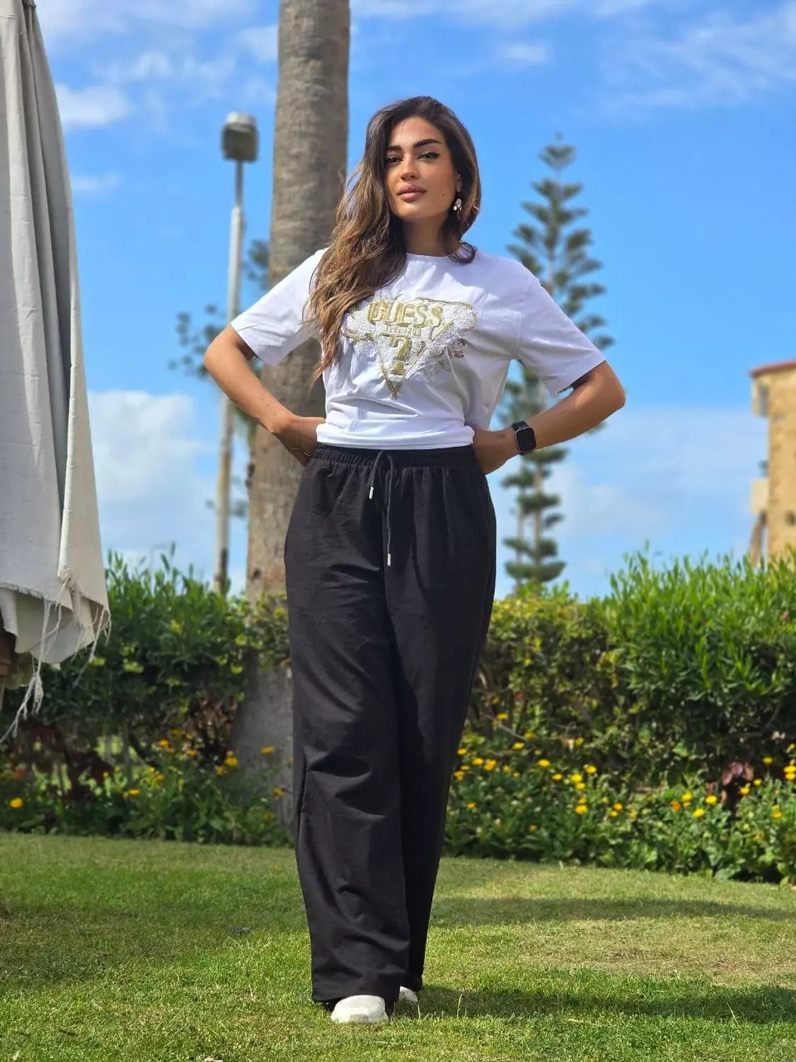 Black sweatpants  image