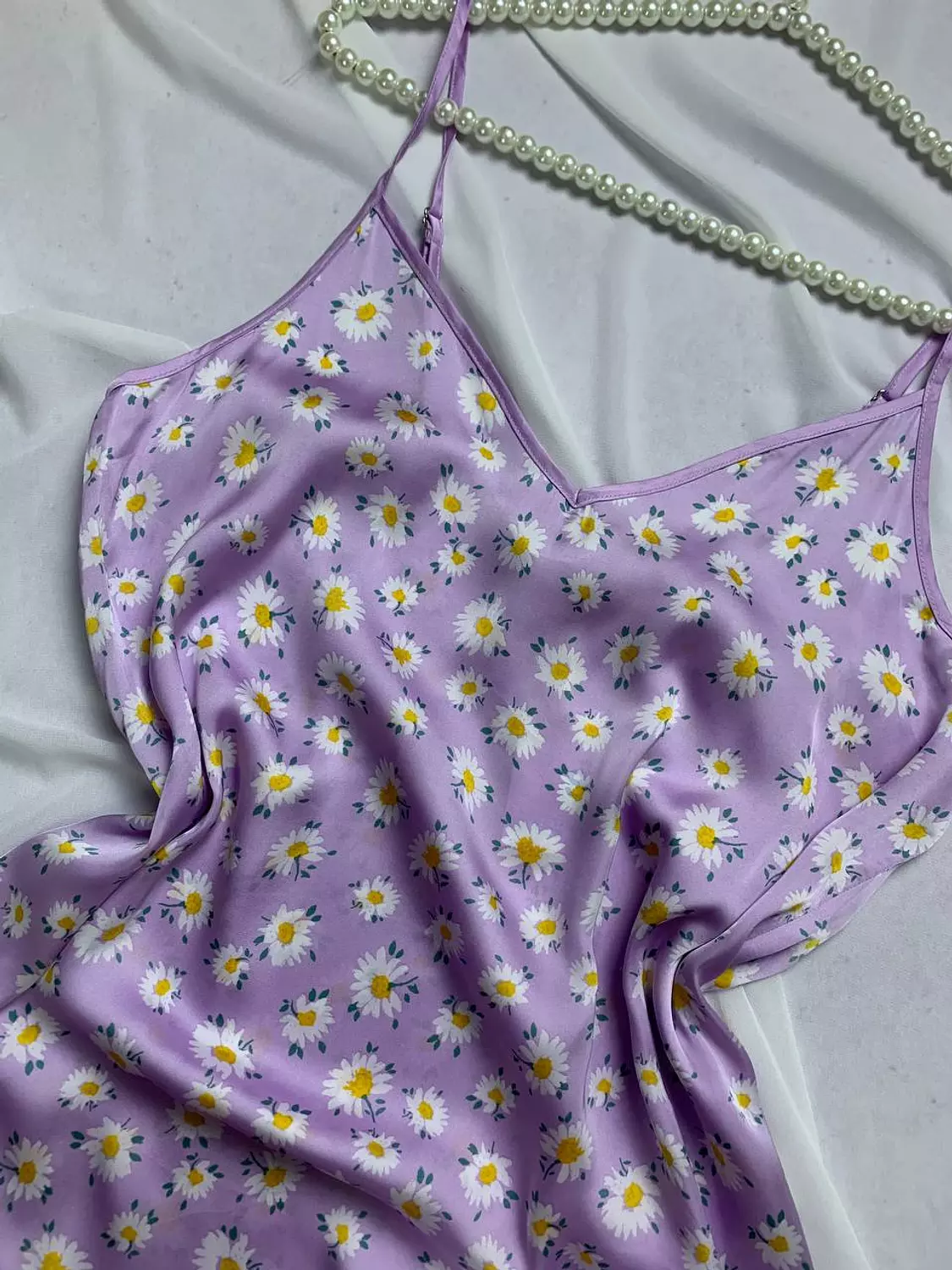 Floral silky satin lingerie from primark 3