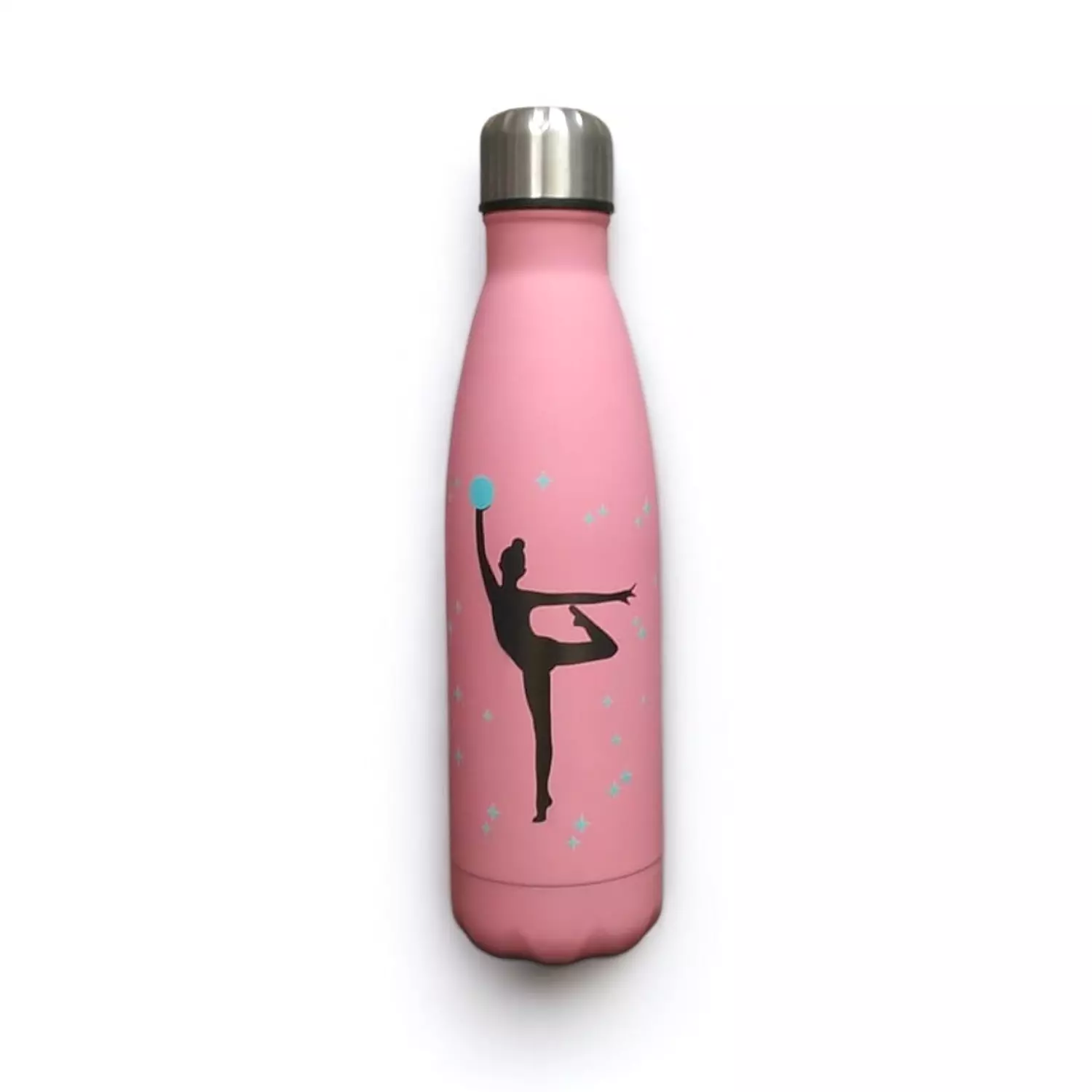 Water Bottle - Light Pink | Ball | Customizable image