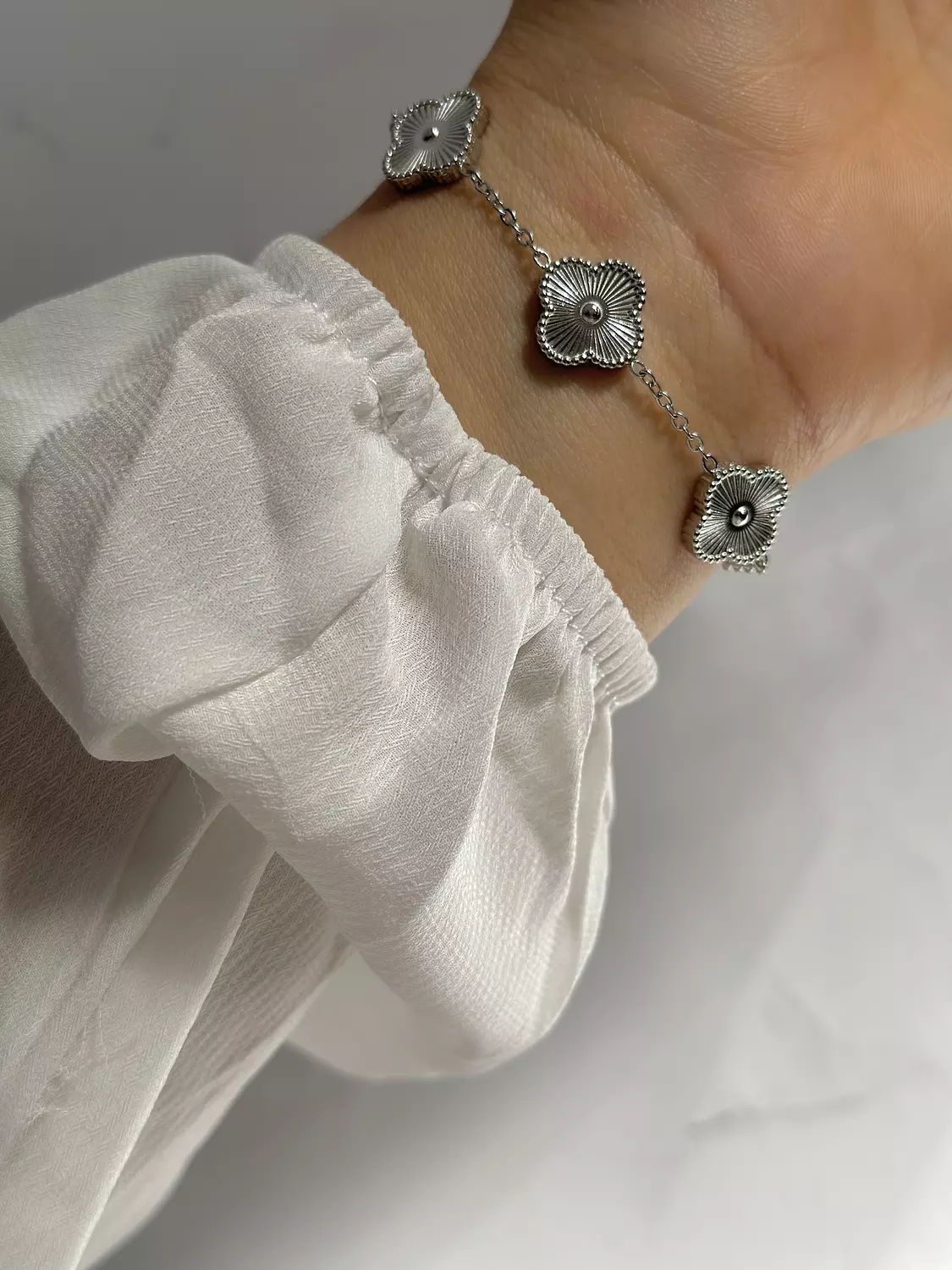 The triple vancleef bracelets  5
