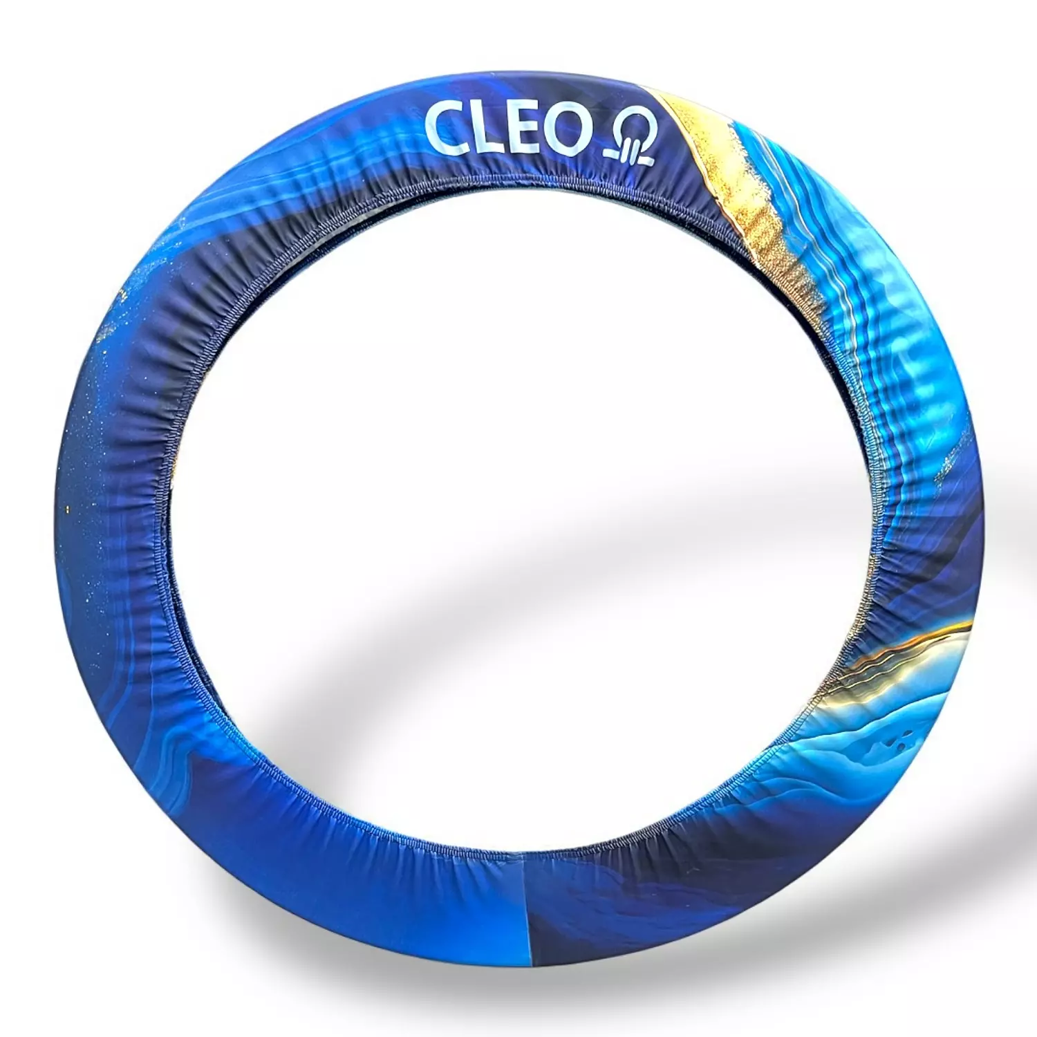 CLEO - Blue Opal Hoop Cover | Customizable image