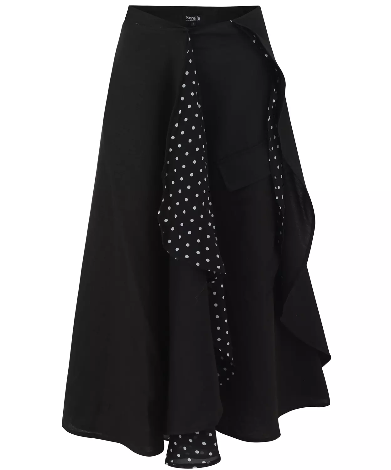 THE MAXI POLKA DOTS SKIRT image