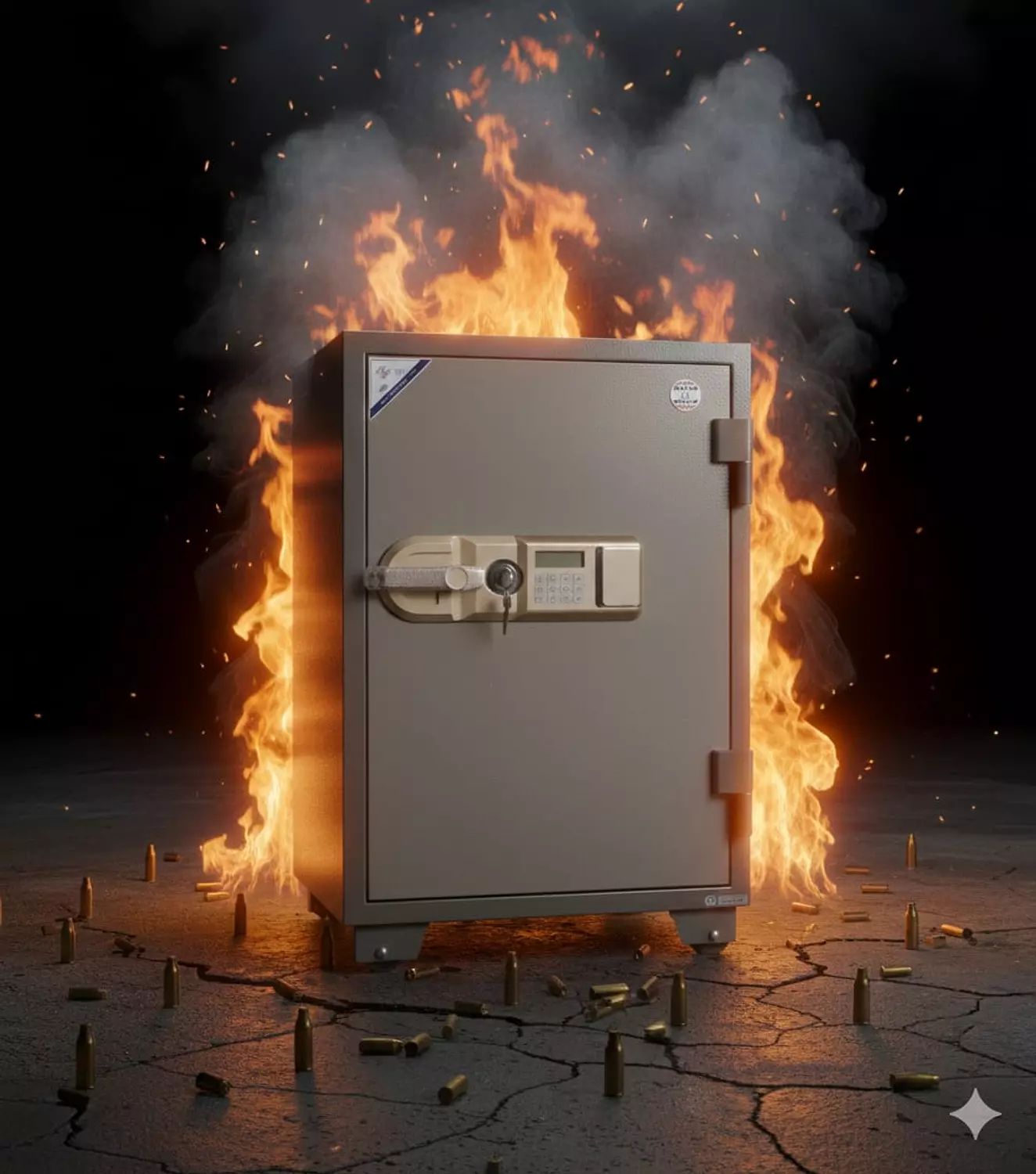 88E4 خزن فيتنامي ضد الحريق 2 مفتاح دجيتال image