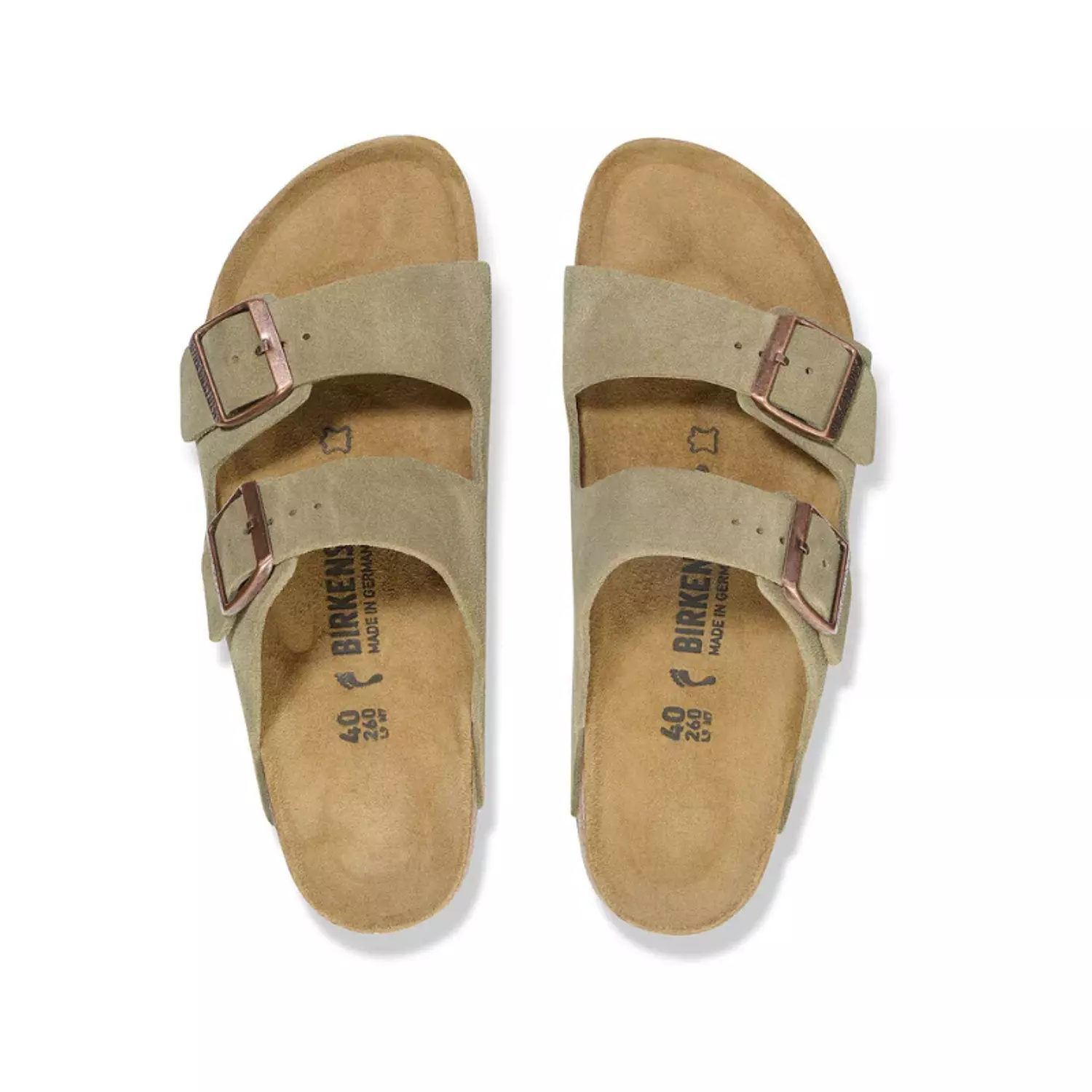 Birkenstock Arizona Suede Leather – Taupe 4