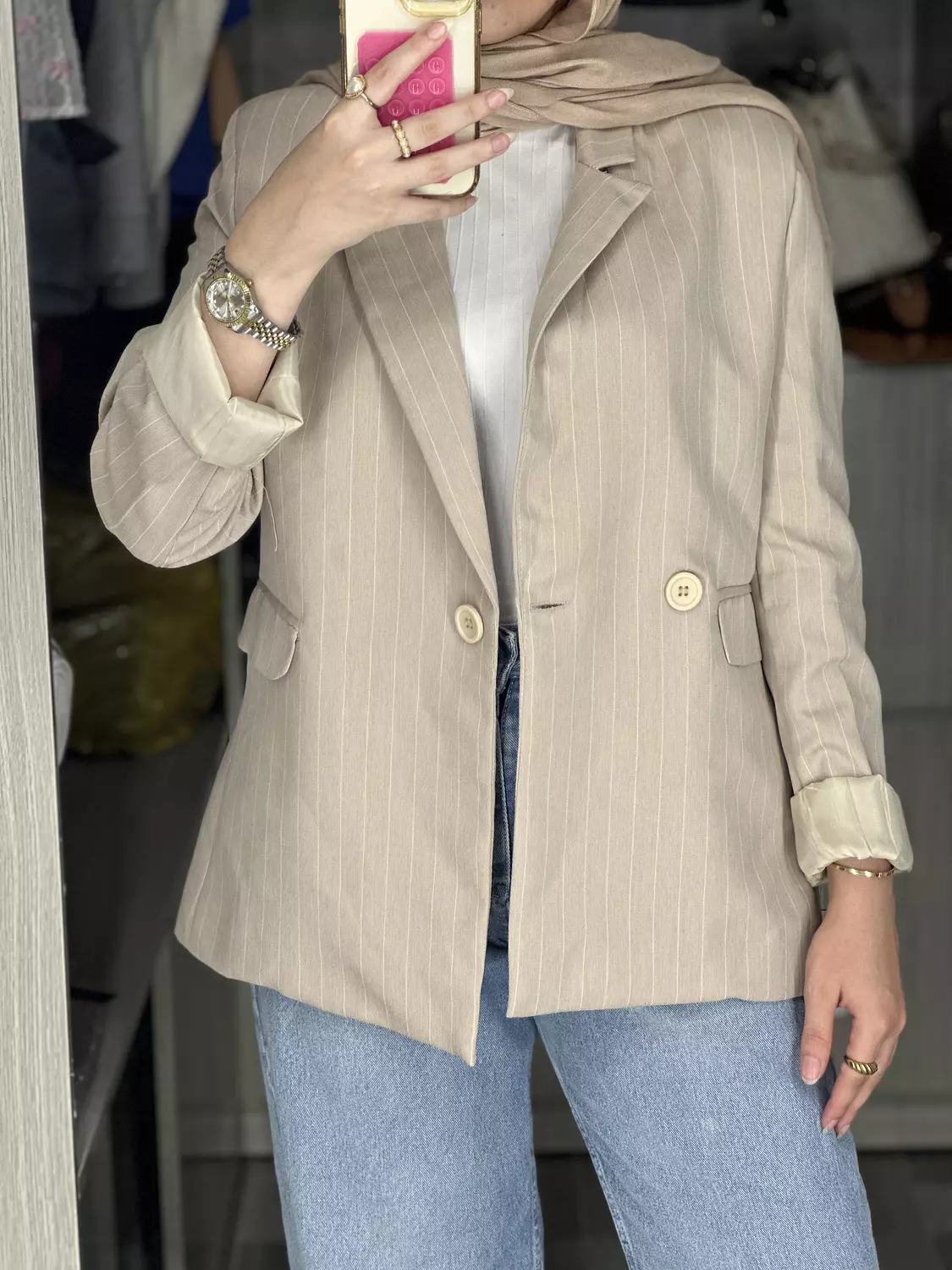 Beige Perfection Blazer 4