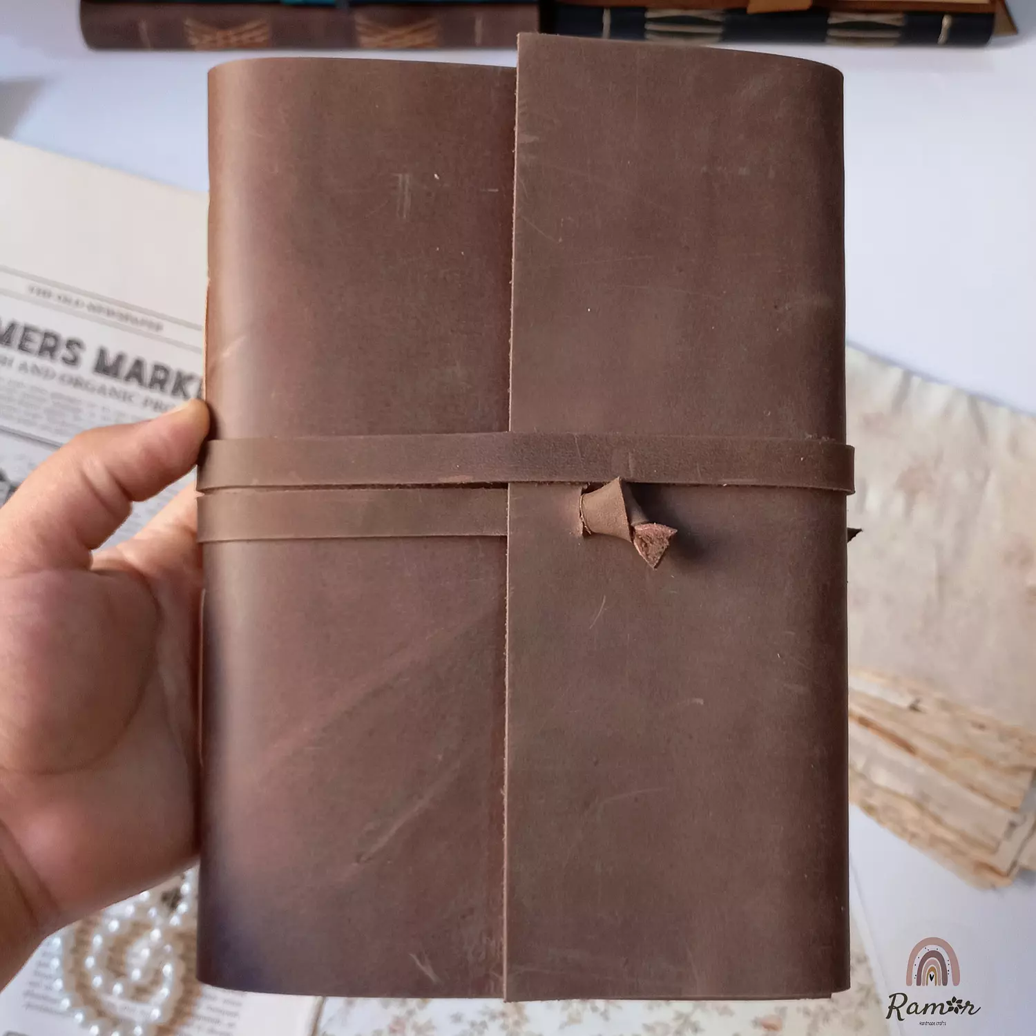 planner notebook A5 ribbon lock  2