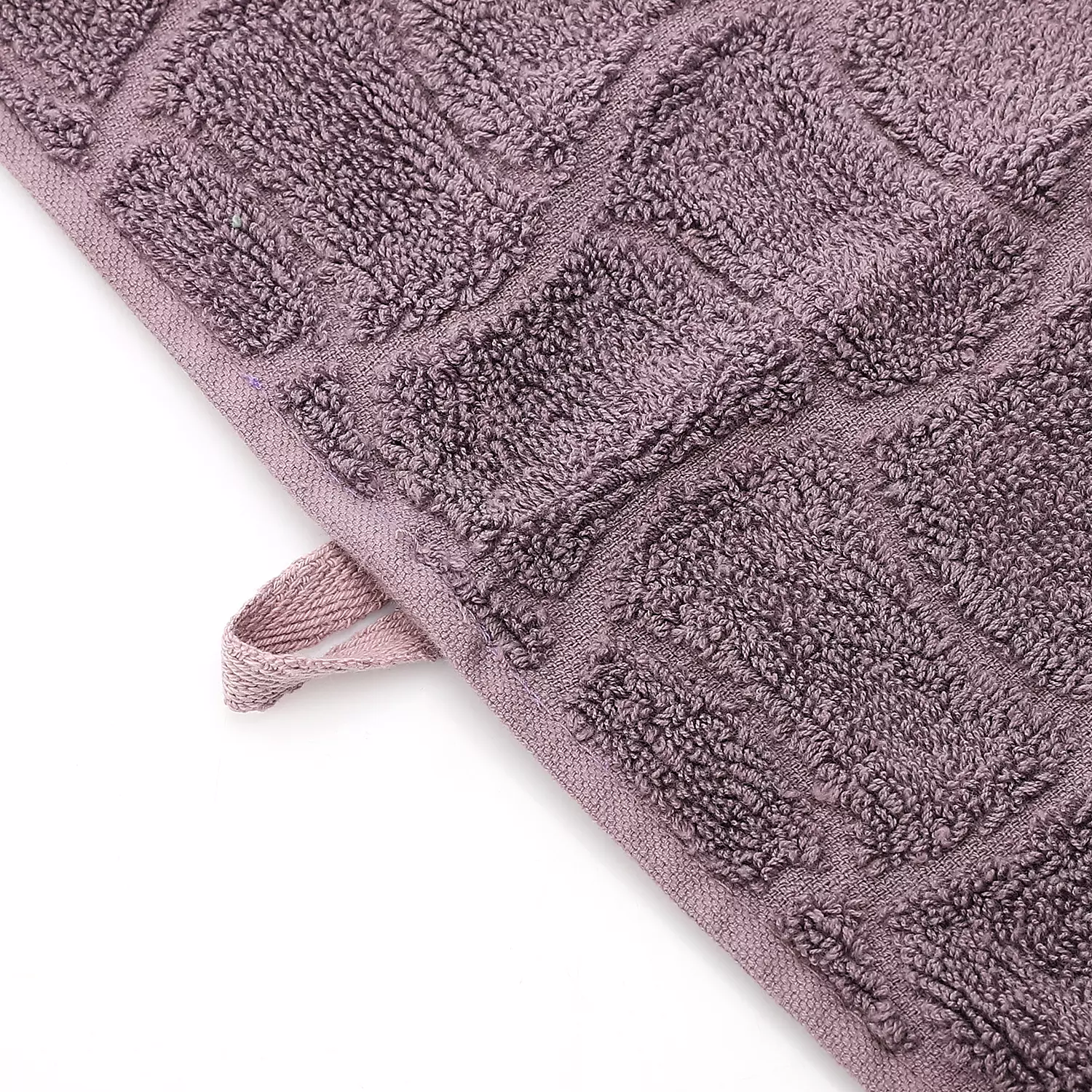 Purple Towel - Basket Design 2