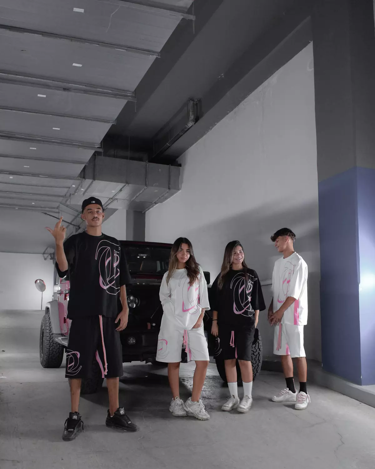 Black cursed short   image
