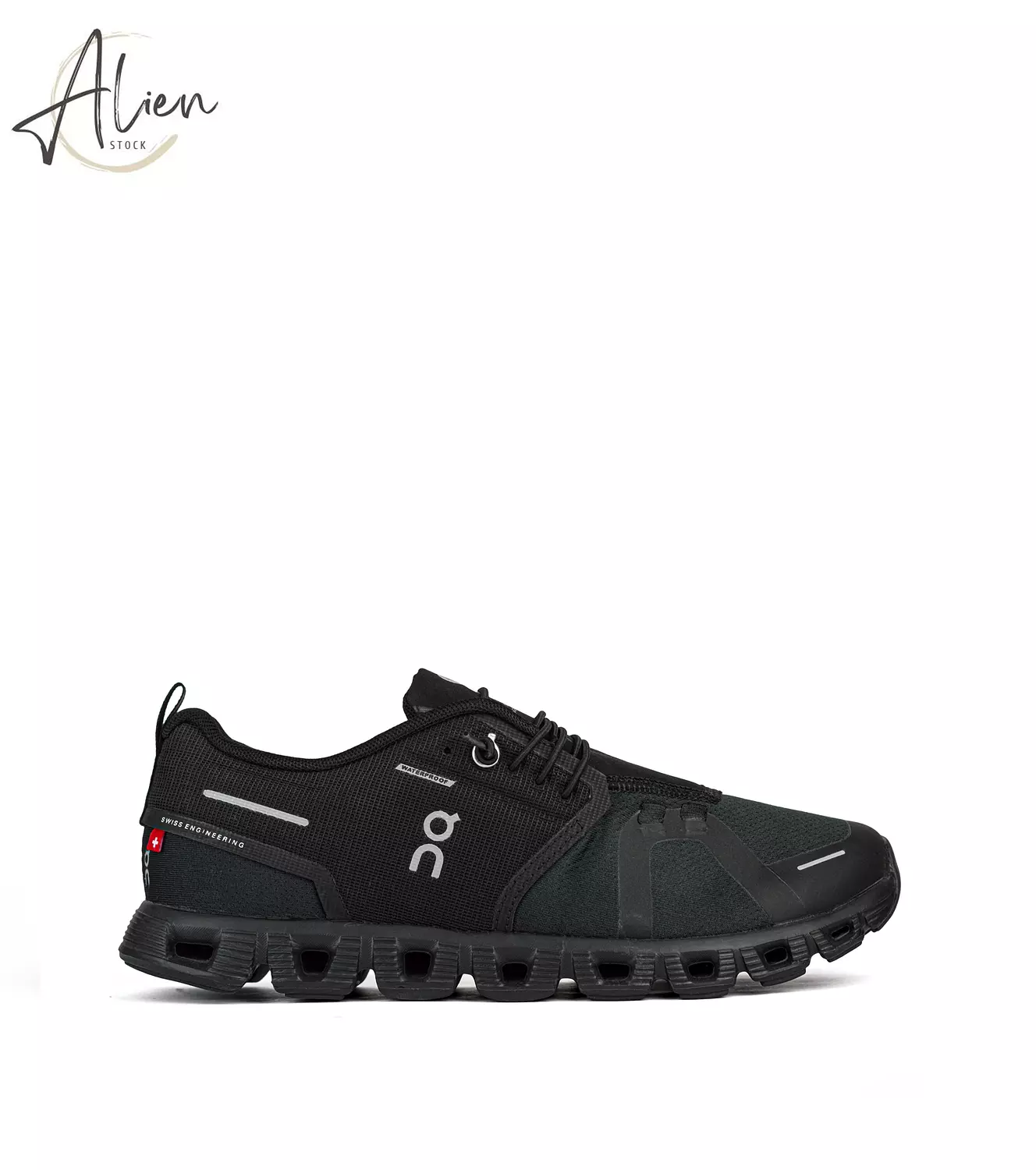 ON CLOUD WATERPROOF FULLBLACK SNEAKER image