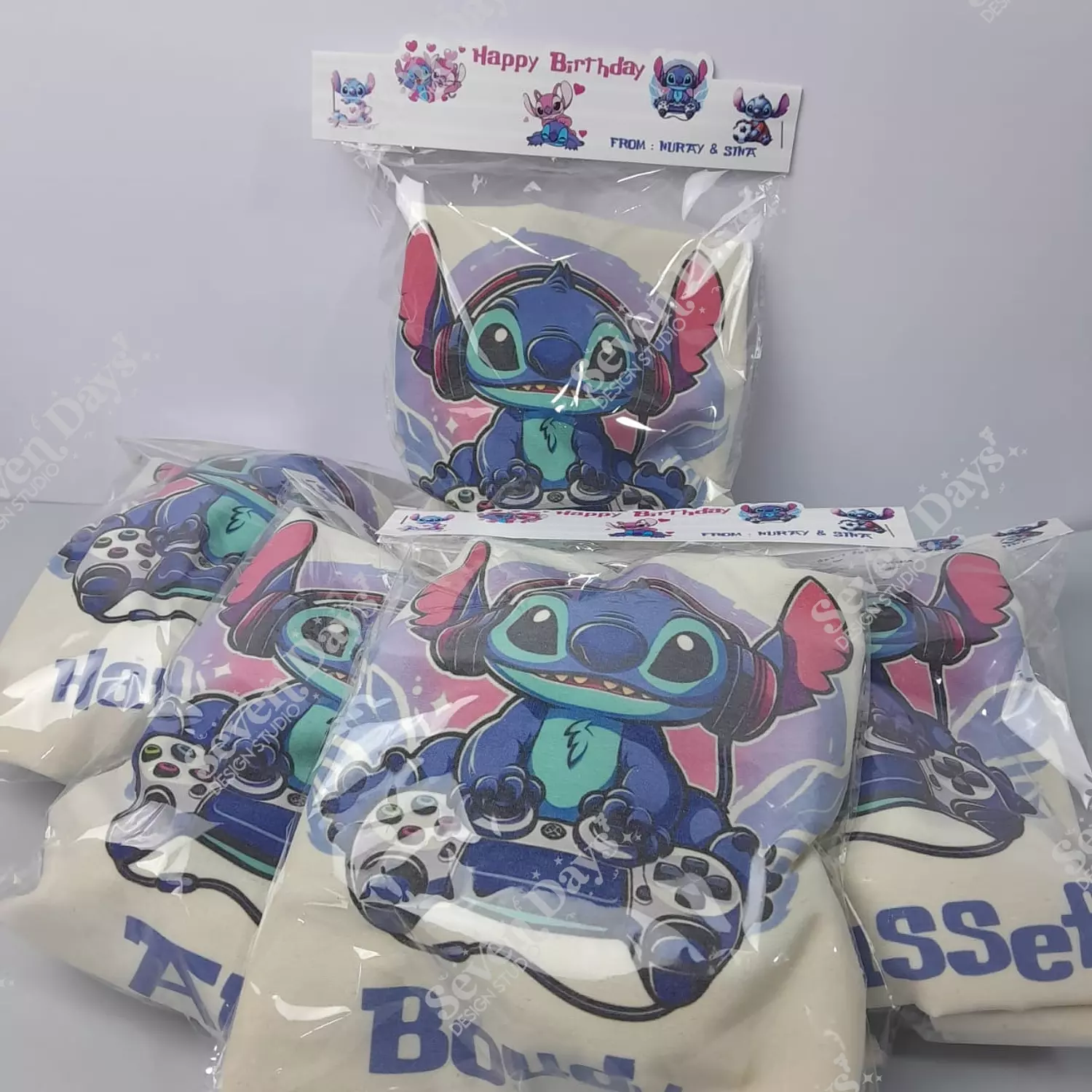 Stitch PlayStation Drawstring Bag 2