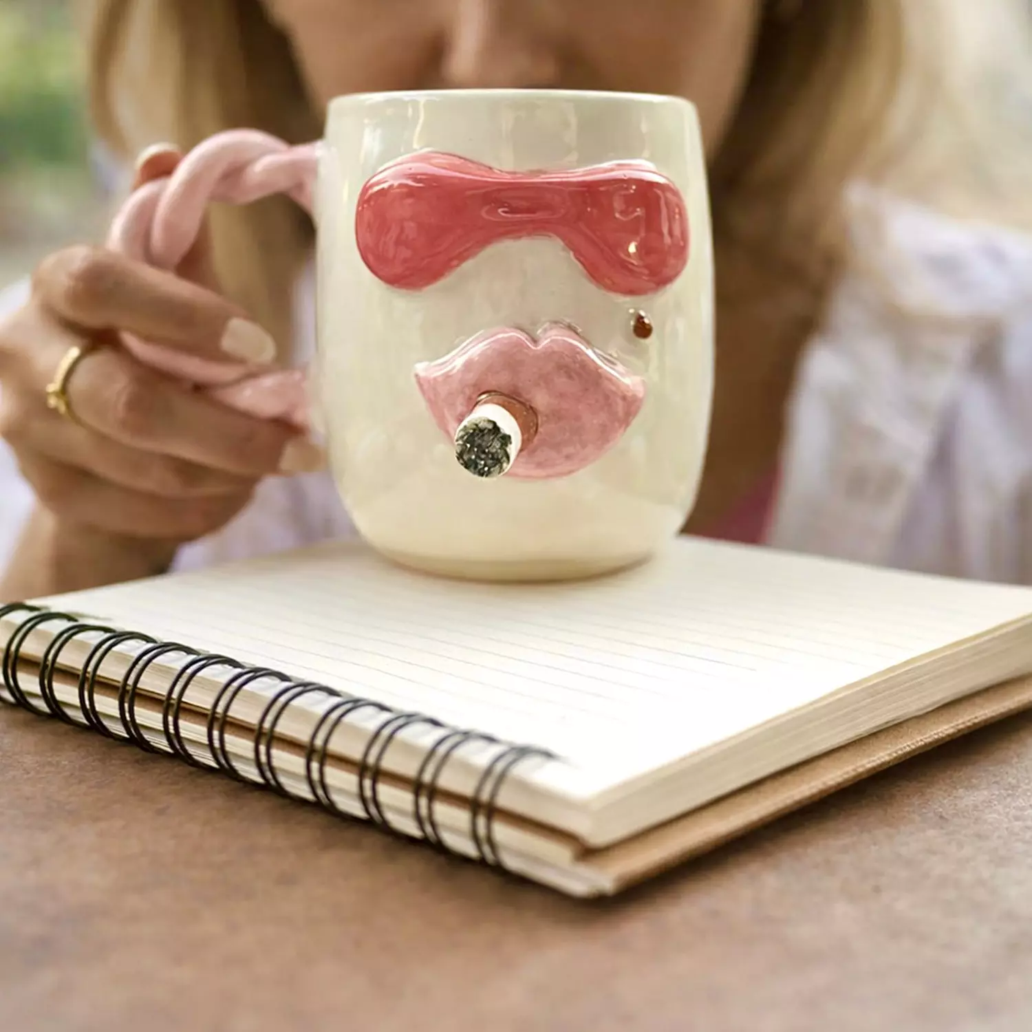 Pink Cigarette Mugs hover image