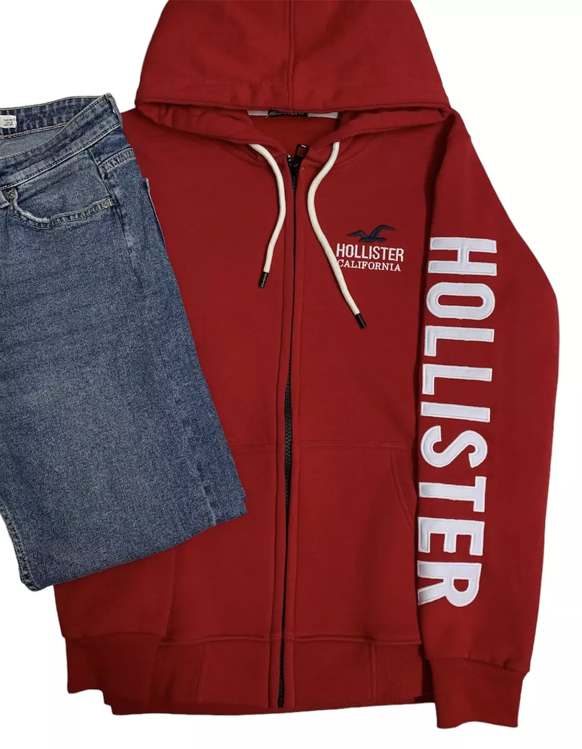 Hollister Zip Up Hoodie