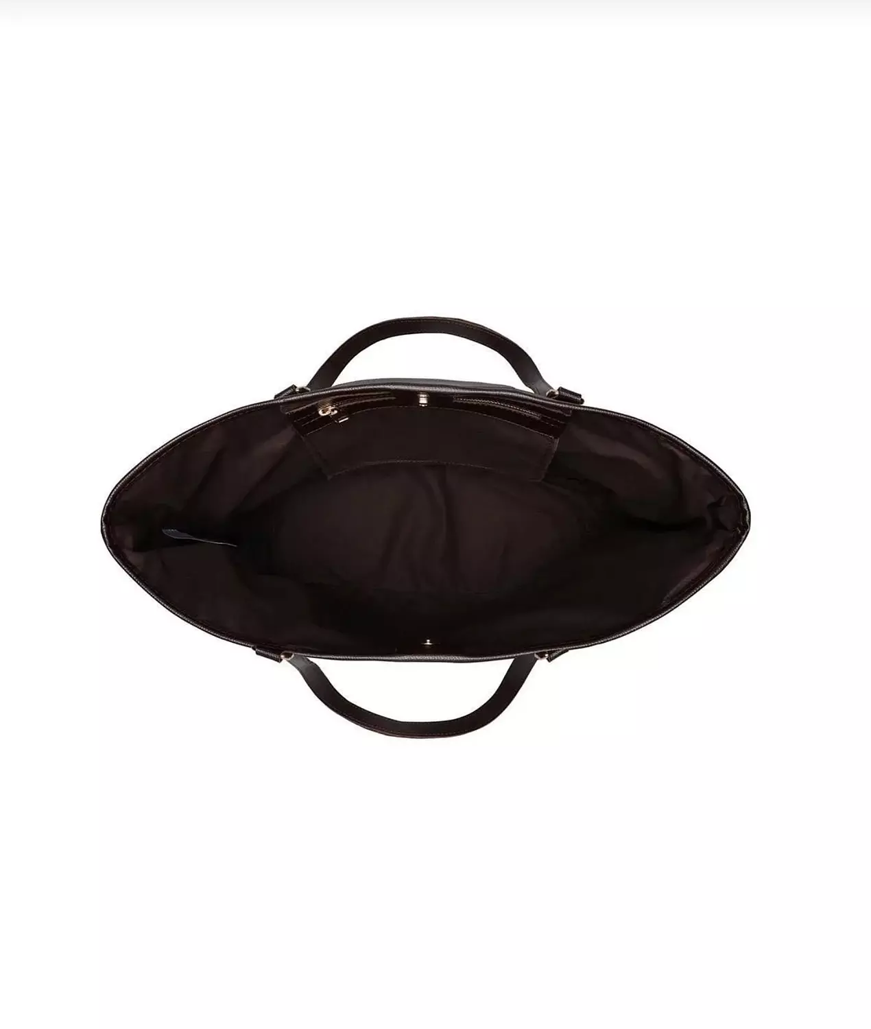 Brown shoulder bag with side strap  hover image