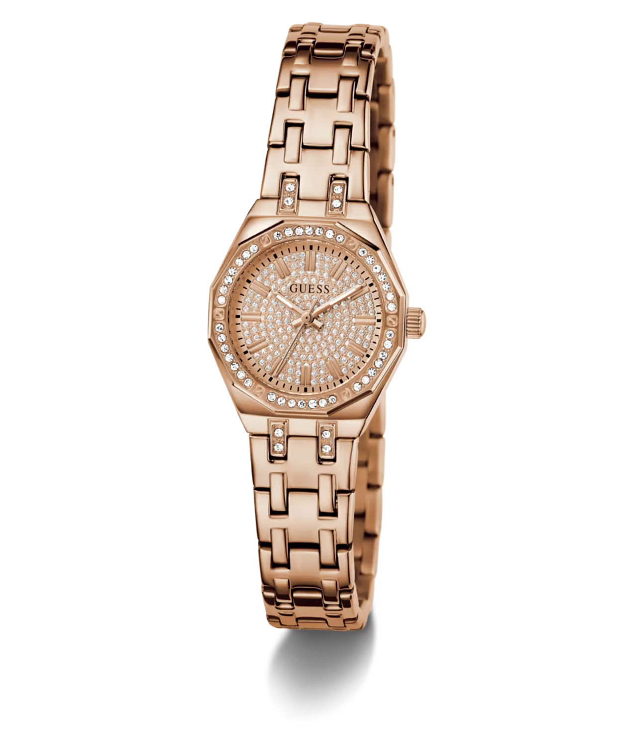 GUESS Ladies Pixie Rose Gold Tone Analog Watch 3