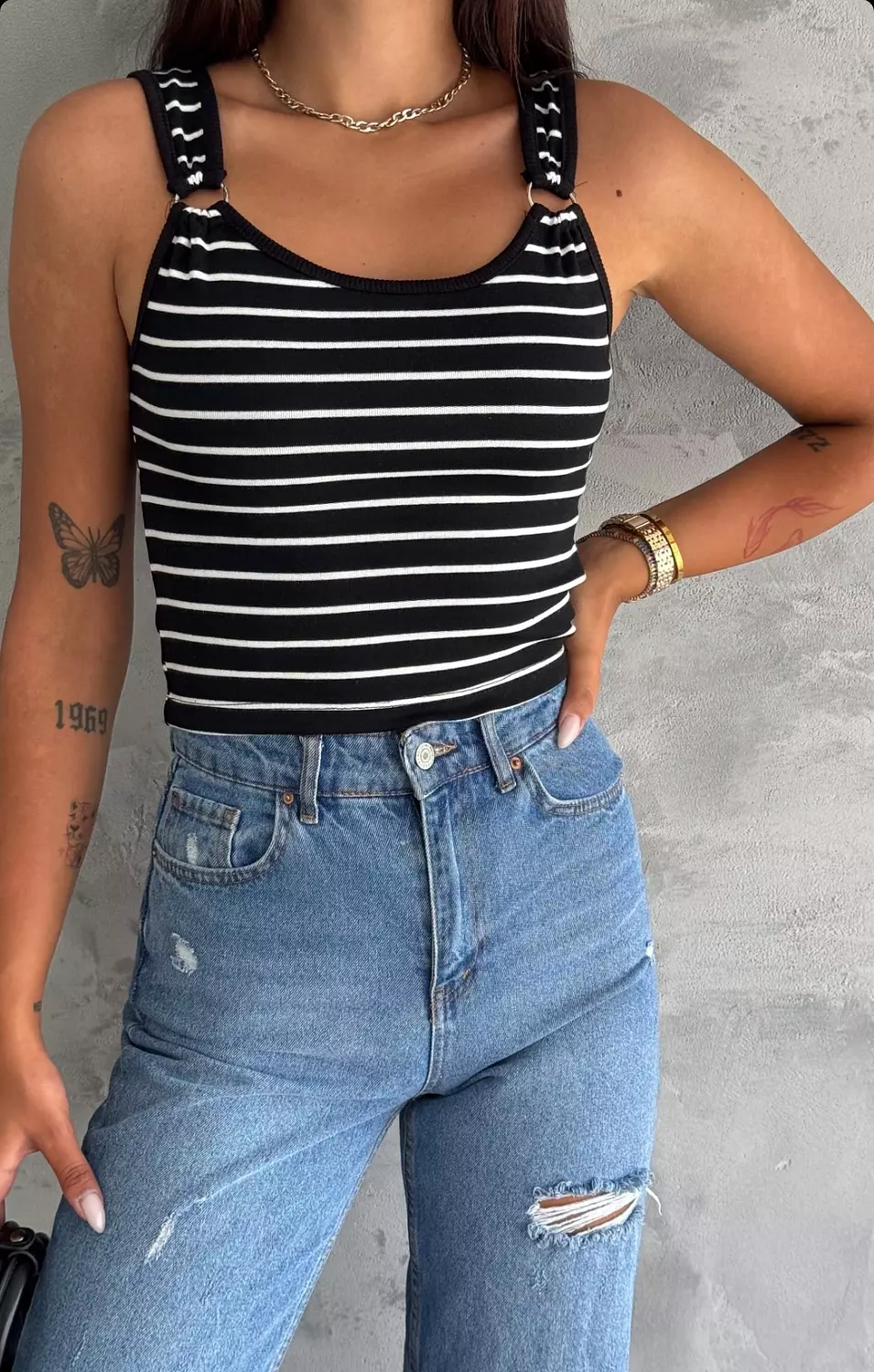 Stripped Top image