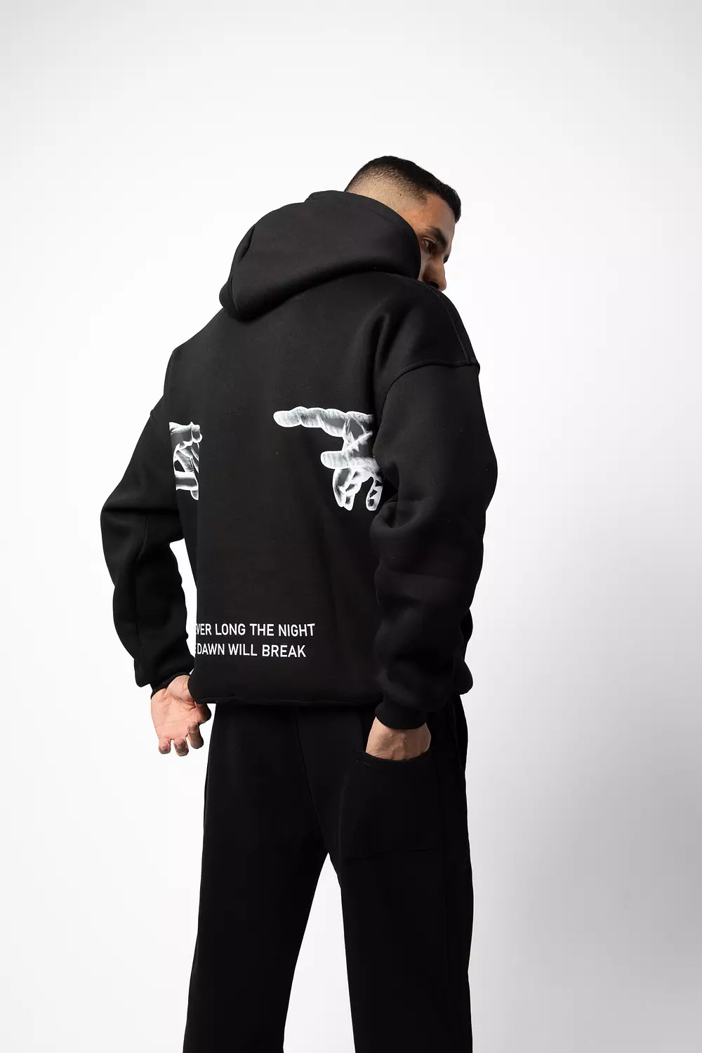 Black Set (Hoodie + Sweatpant) image