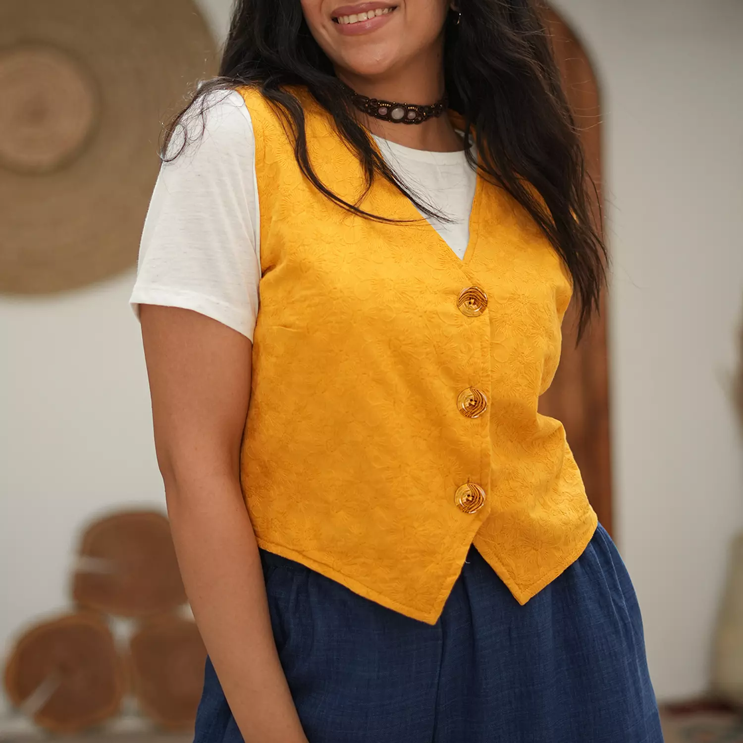 Cotton Vest hover image