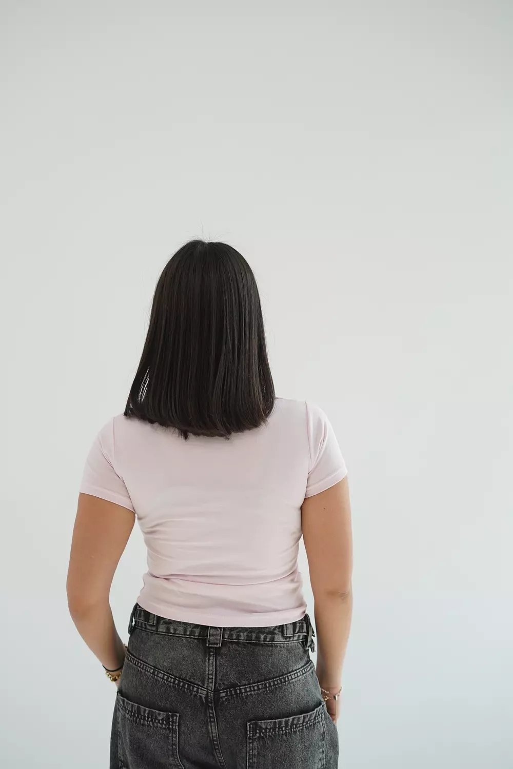 Pink top with half sleeve-2nd-img