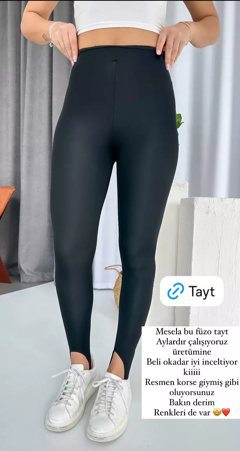 Plain Ankle Leggings  2
