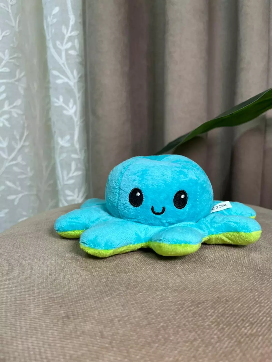 دبدوب الاخطبوط ازرق ولموني image