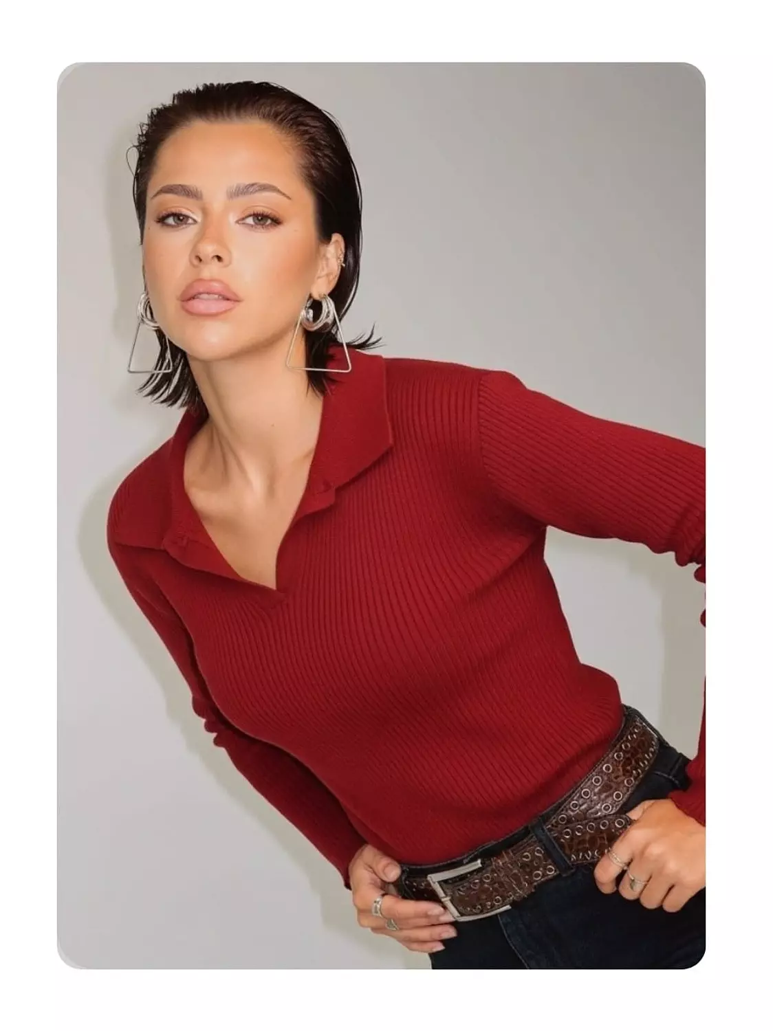 <p style="text-align: start">Ribbed Polo</p>