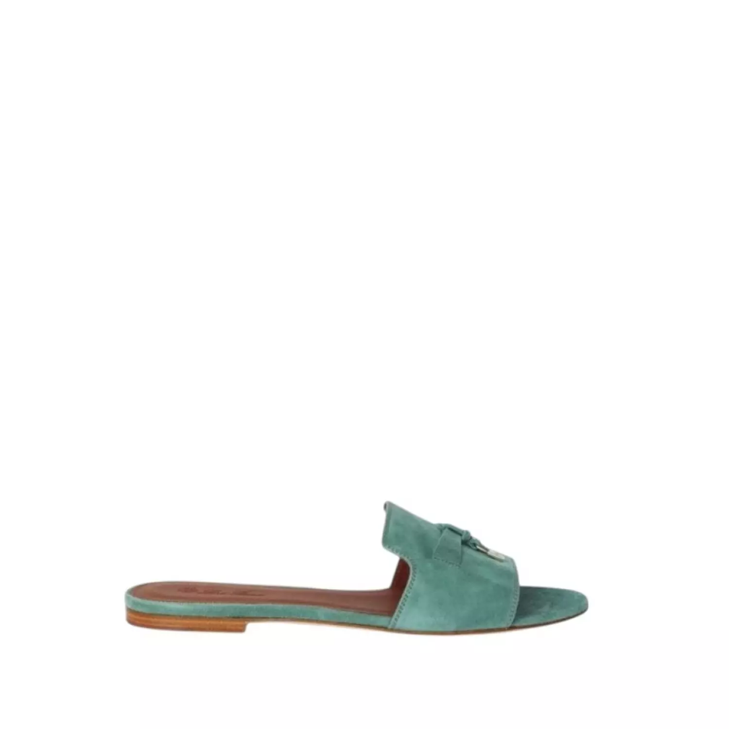 Loro Piana Summer Charms Sandal Green Sap image