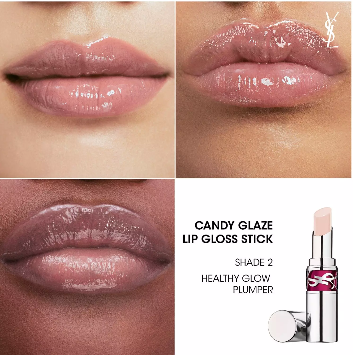 Yves Saint Laurent  YSL Candy Glaze Lip Gloss Stick Duo 4