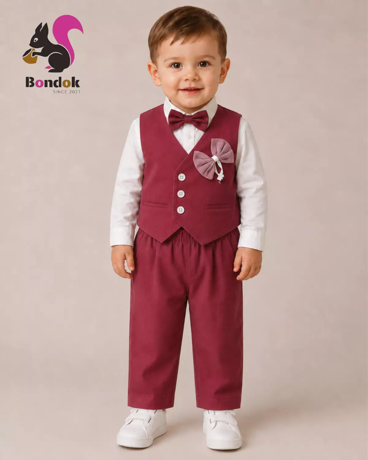 Boy Suit, Smart Formal Outfit for Boys, Classic Style 1