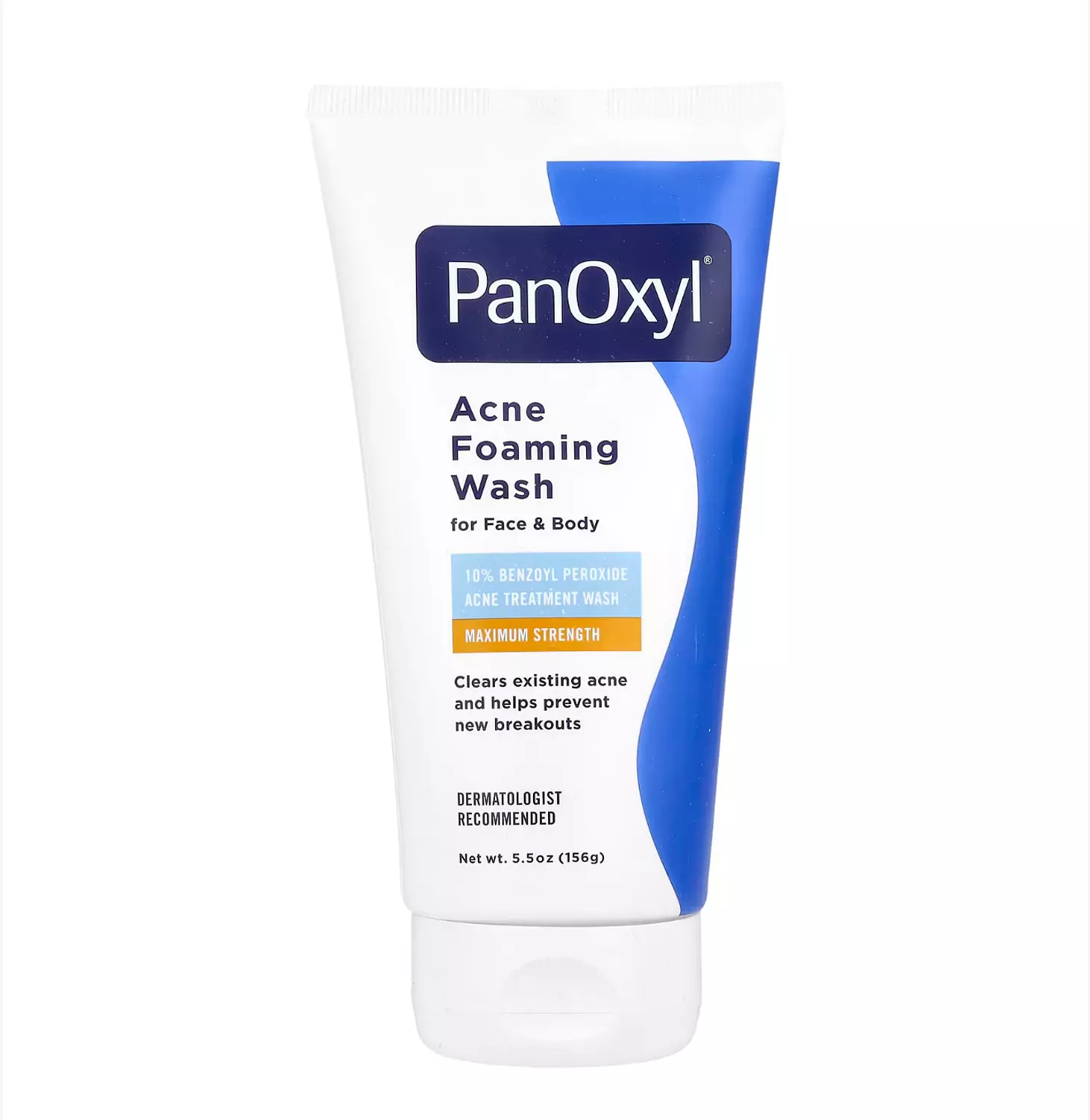 Panoxyl Acne Foaming Wash, For Face & Body, Maximum Strength image