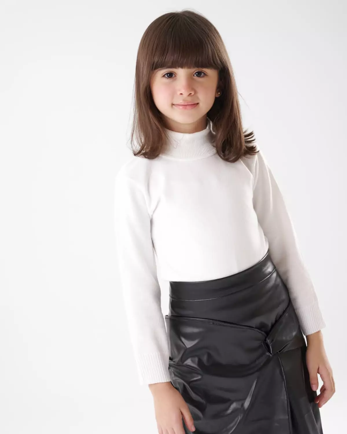 جيب جلد - Leather Skirt hover image