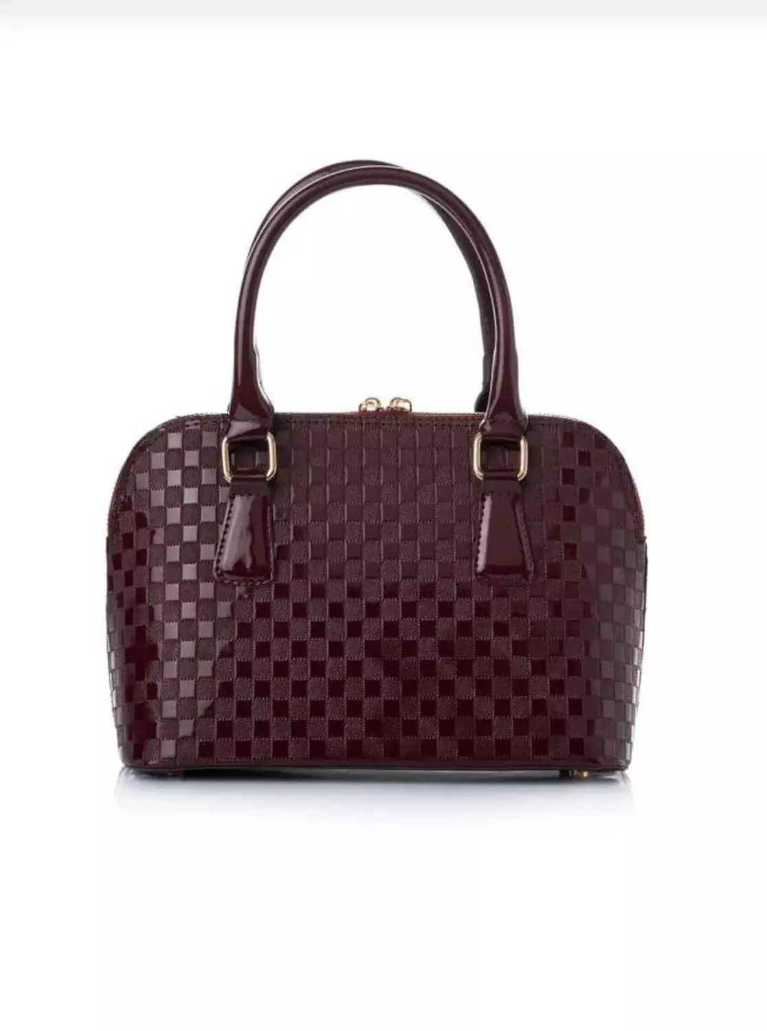 Burgundy Chic Tote 2