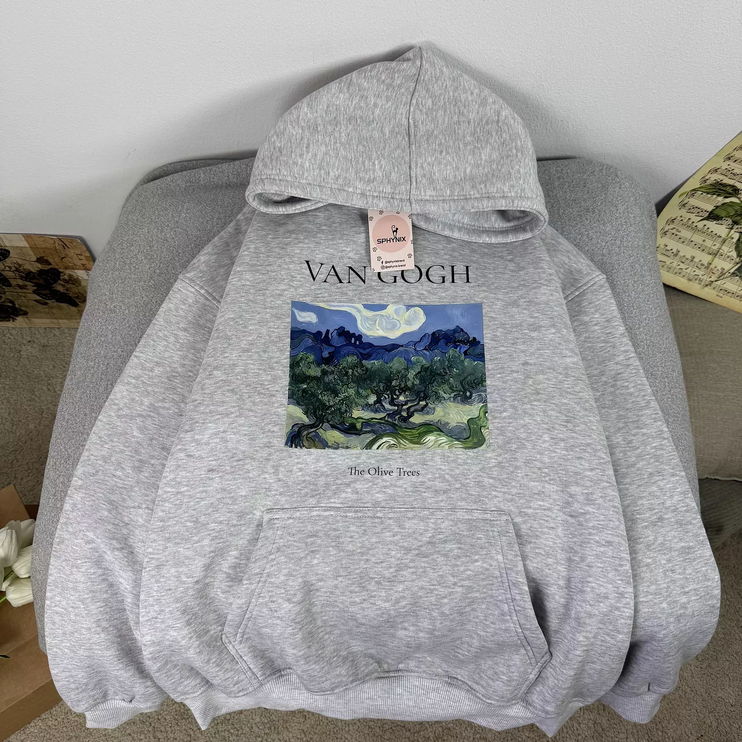 Van Gogh Oversized Hoodie hover image