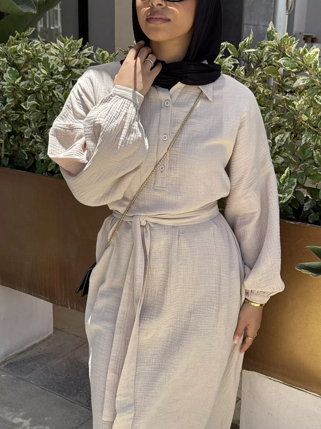 Feels like summer dress in beige image