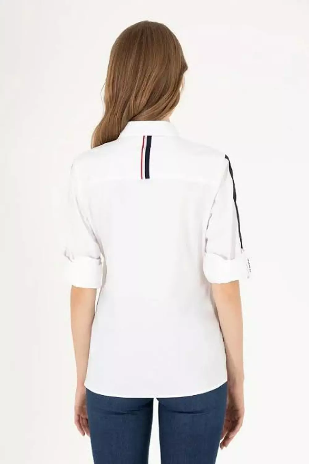 U.S. Polo Assn. Women’s White Shirt – Sizes 38 & 40 hover image
