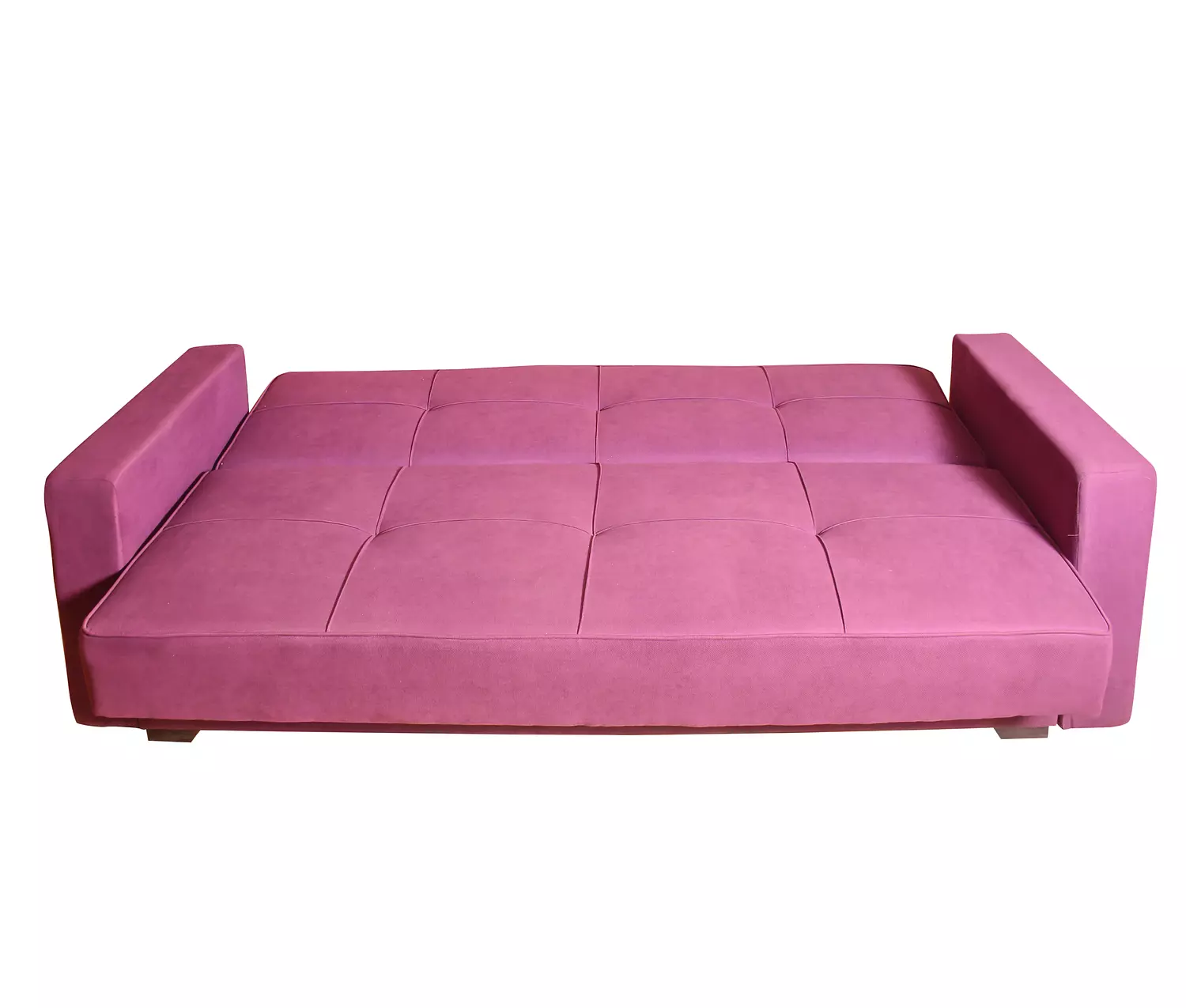 C34 Sofa bed with Turkish springs, gray fabric 5