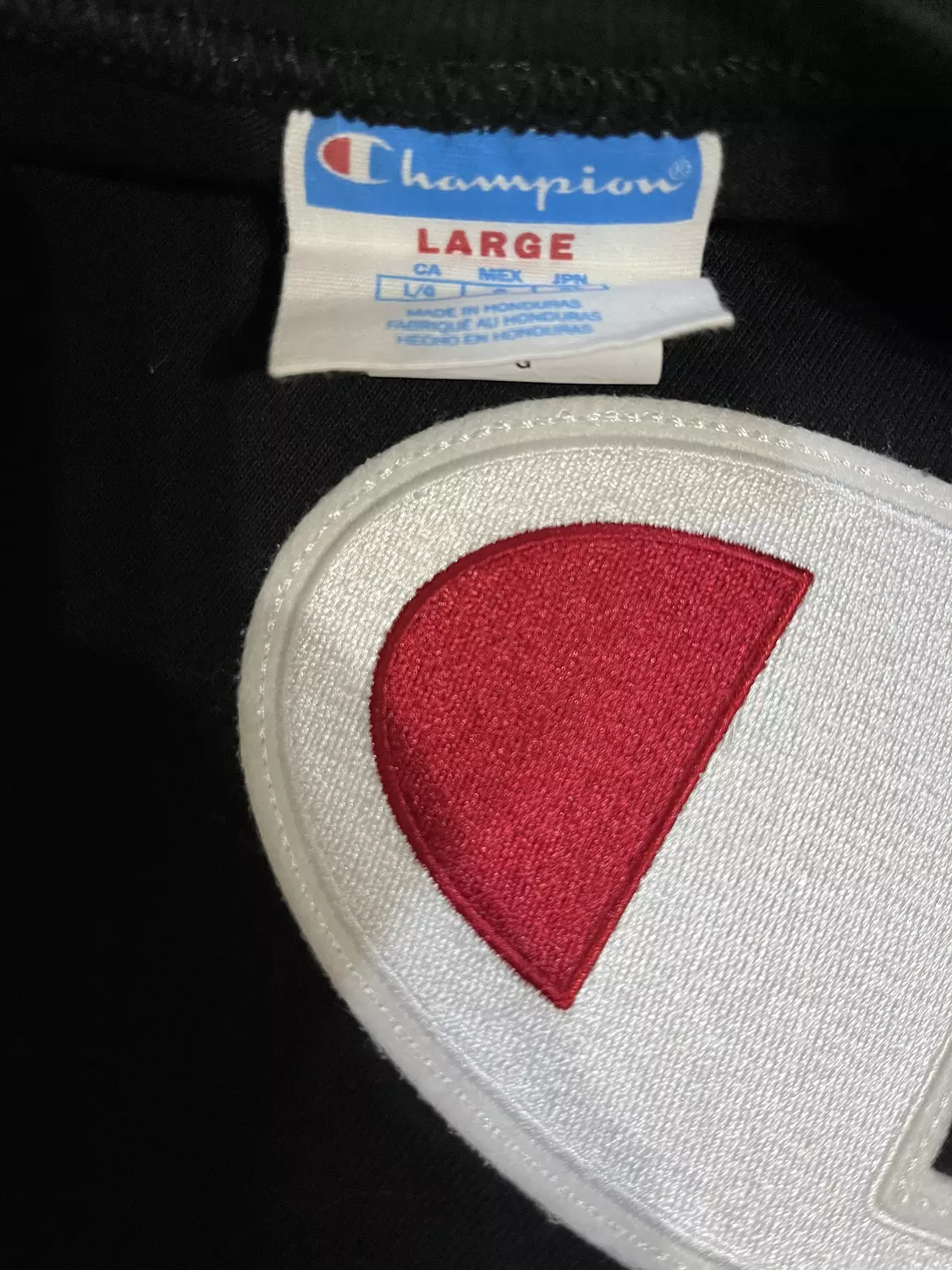 Vtg Champion Big logo Tee 2