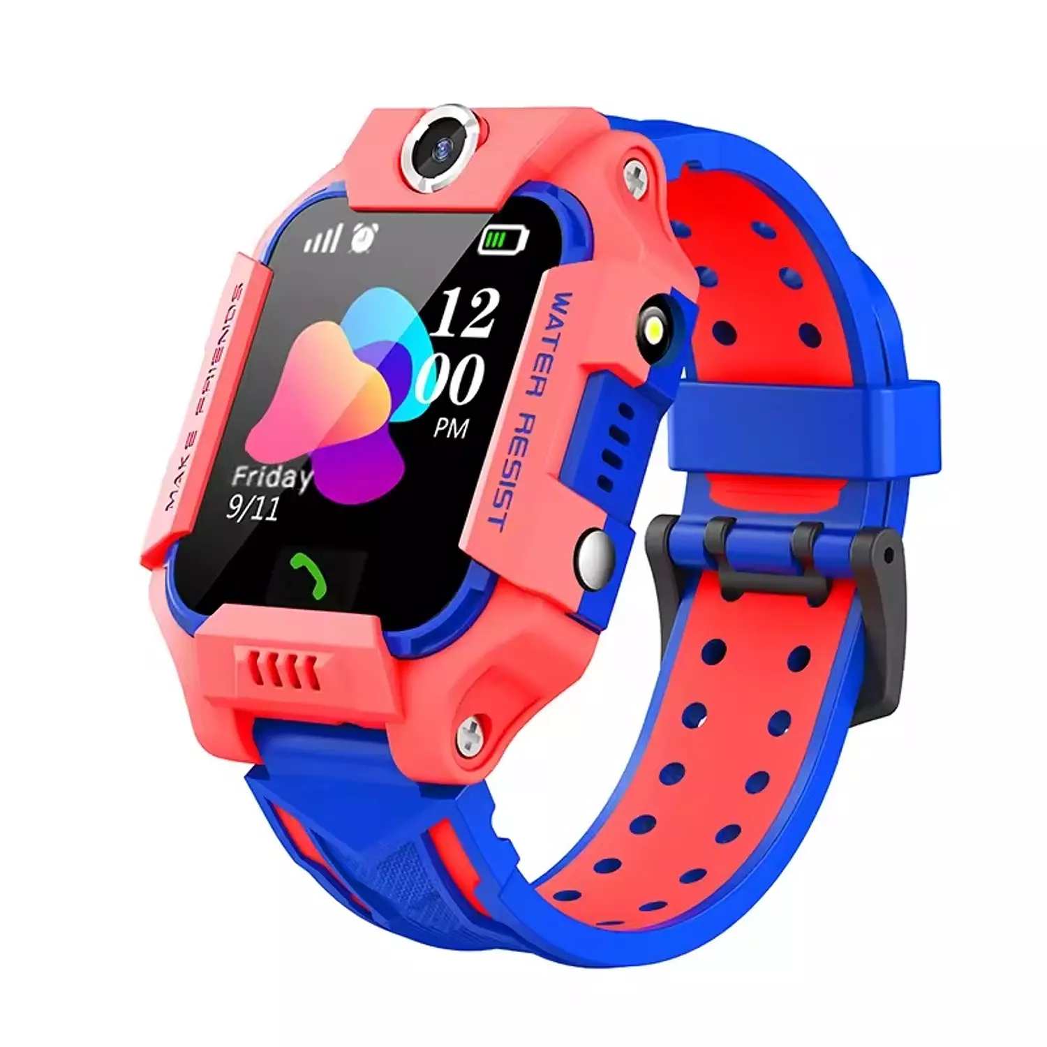 Z7PLUS Kids Smartwatch with GPS HD Screen Camera-Red  image