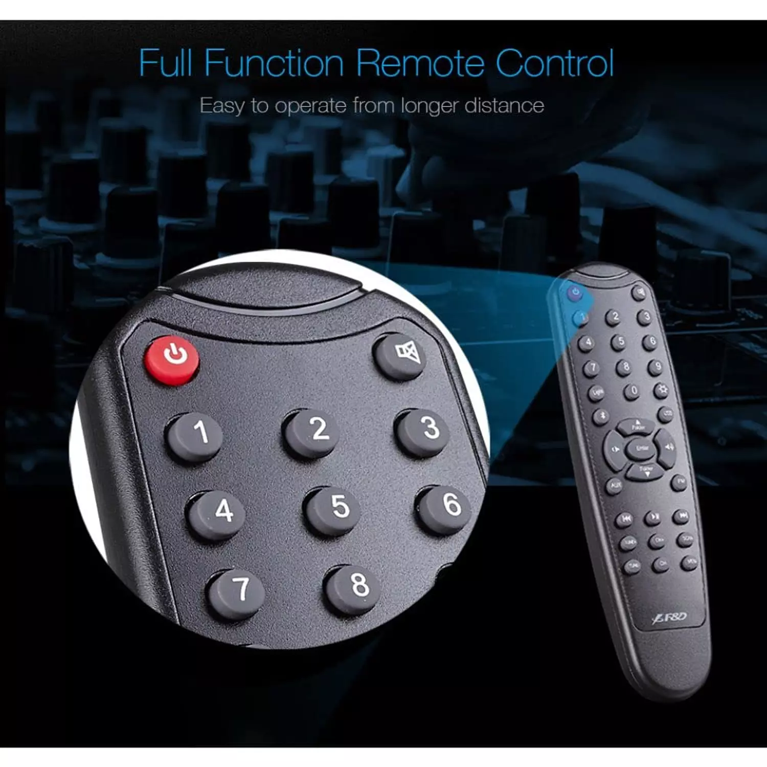 F&D F550X Home Theater, 2.1, Bluetooth, NFC, LED, Remote 6
