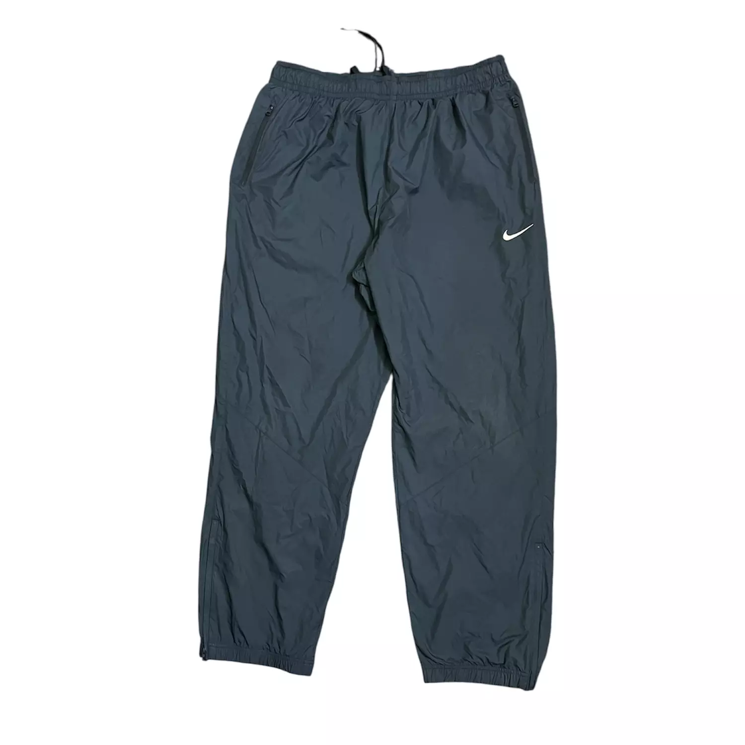 Nike navy trackpants image